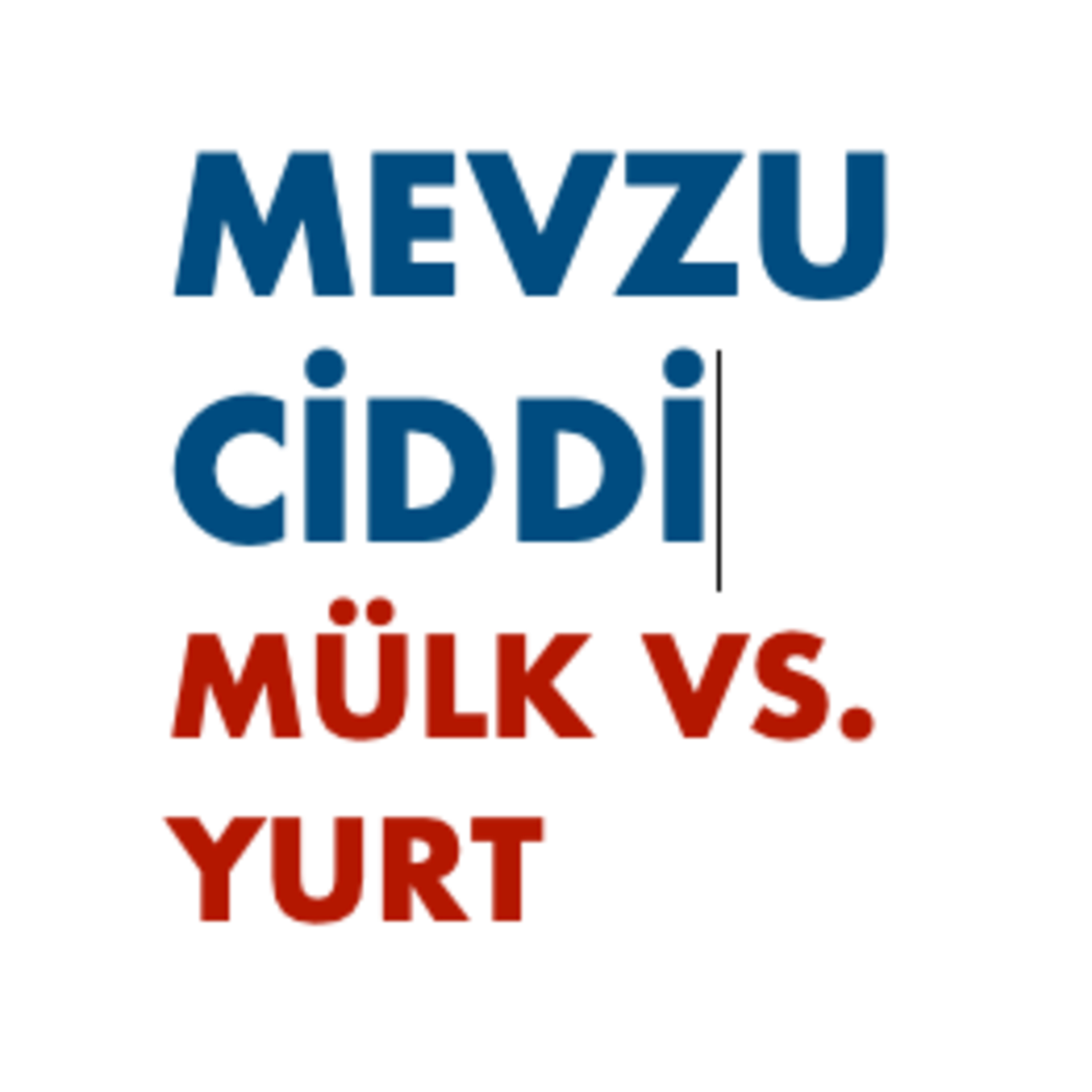 Mevzu Ciddi: Mülklü, yurtlu hallerimiz - Ekrem Düzen & Ayşe Çavdar episode artwork