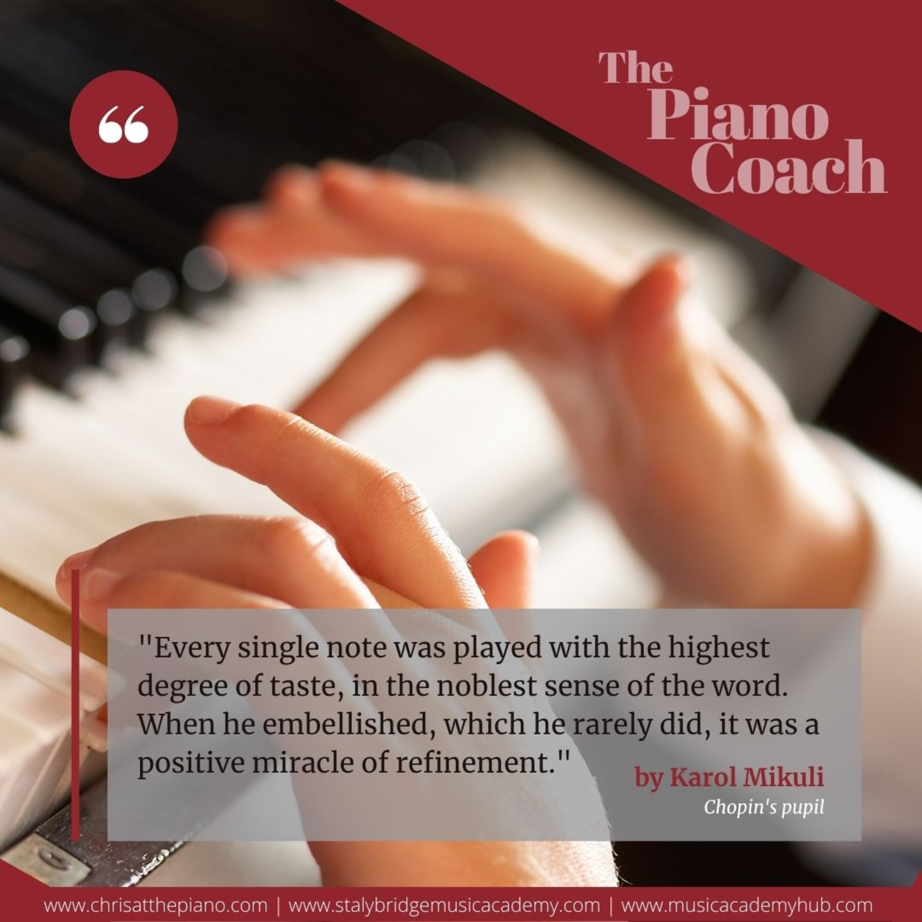Chris at the Piano
