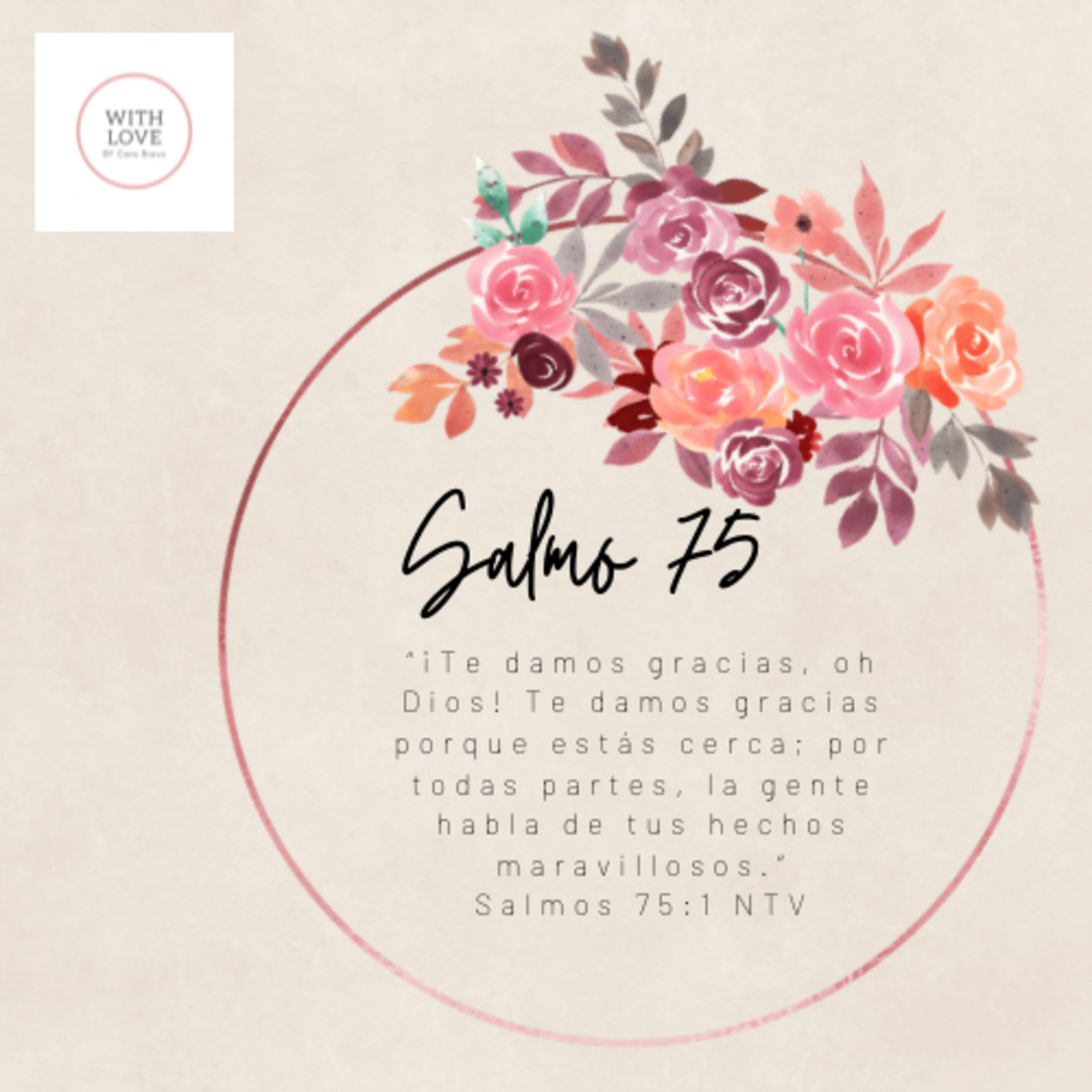 Salmo 75 “Te damos gracias porque estas cerca” episode artwork