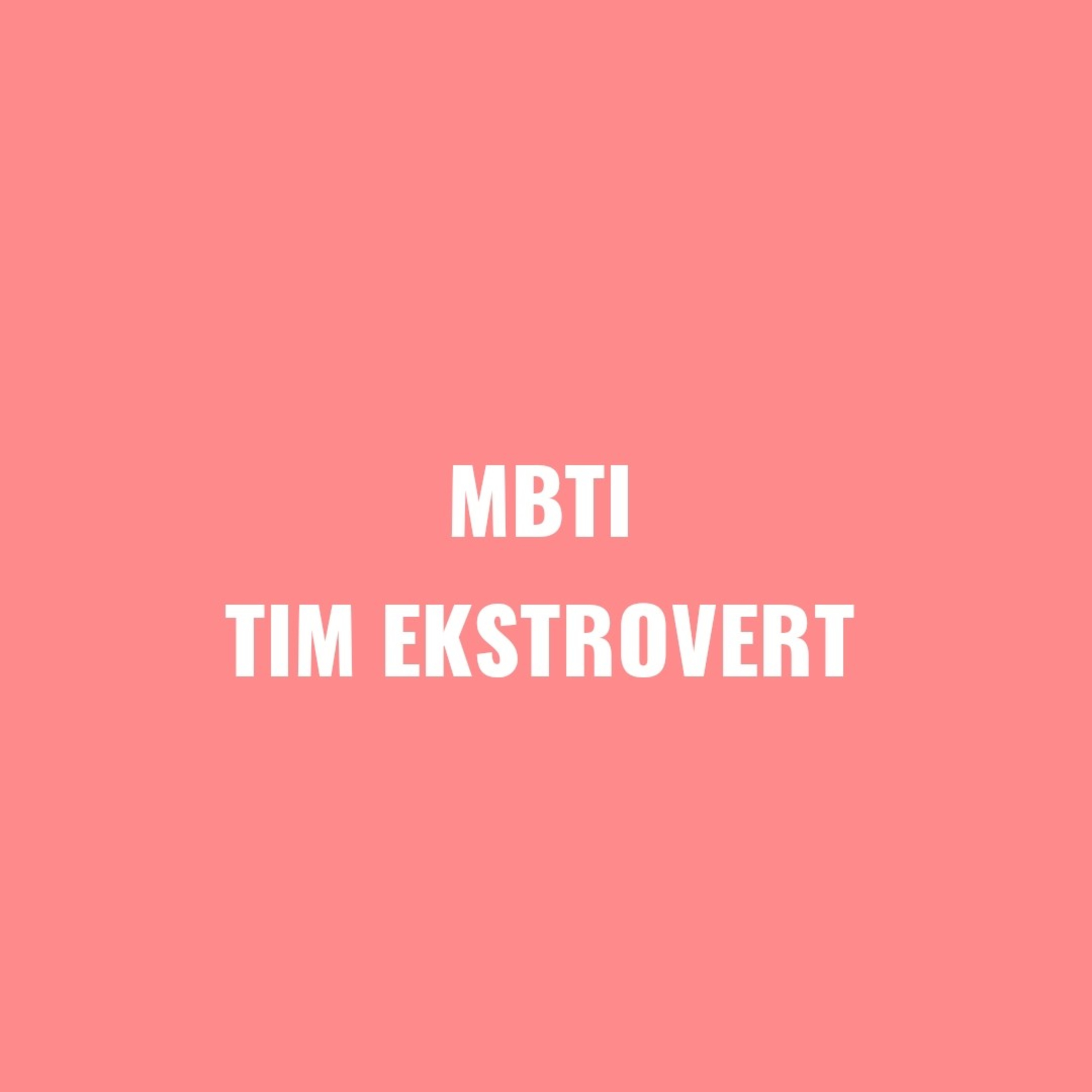 MBTI - tim ekstrovert cheers episode artwork