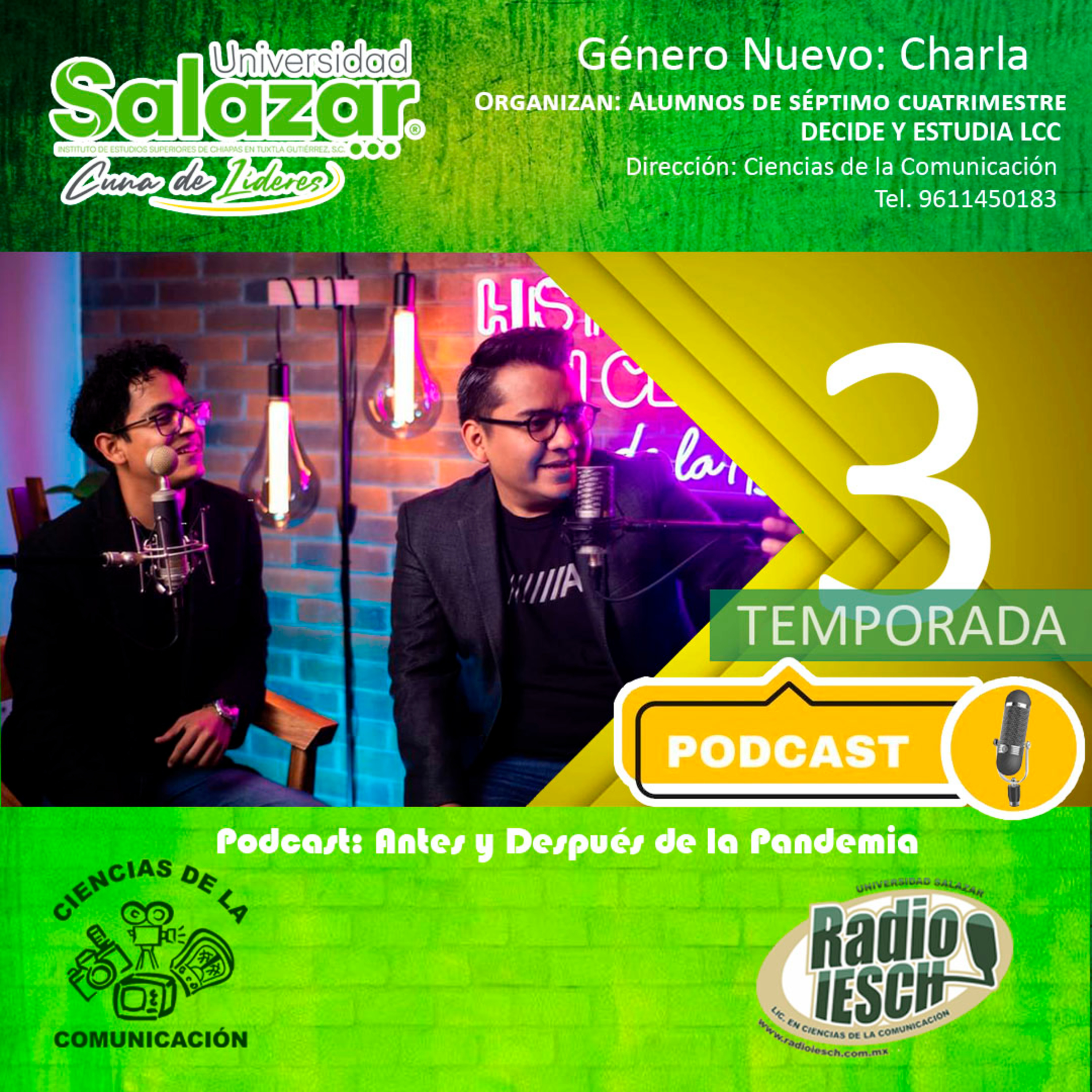 Género Nuevo: Charla: Podcats antes y después de la pandemia. episode artwork