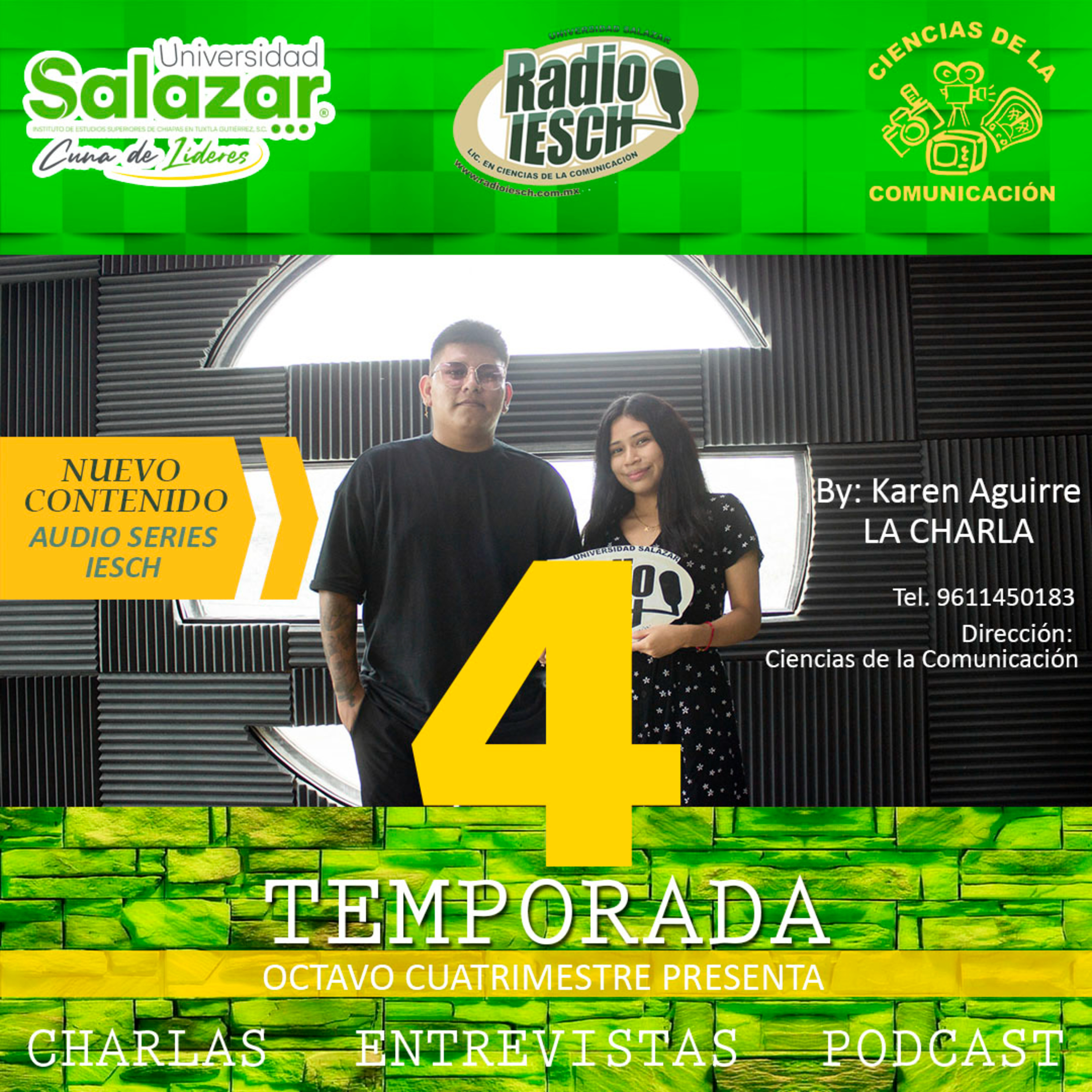 LA CHARLA CON KAREN AGUIRRE. episode artwork