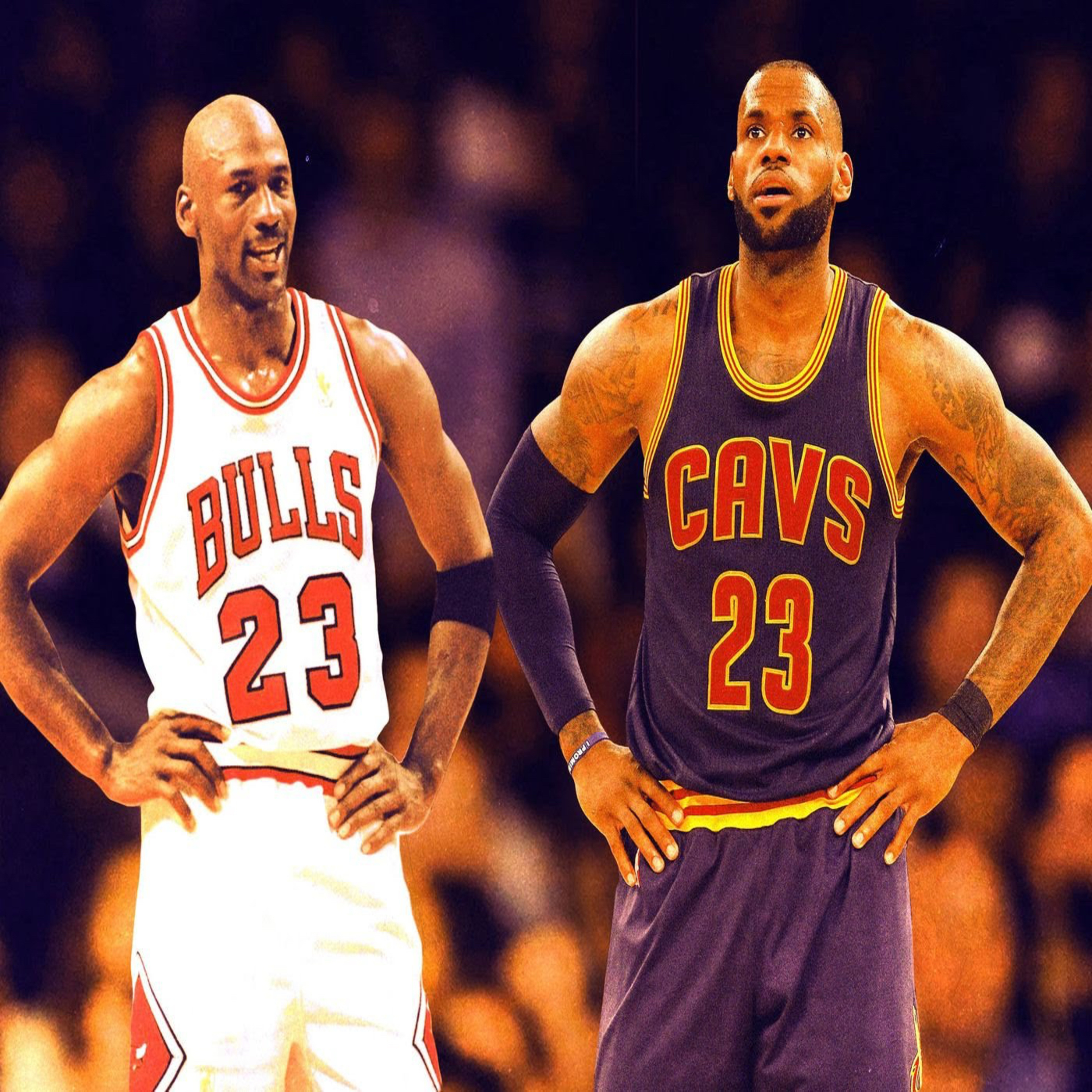 MJ VS. LBJ episode artwork