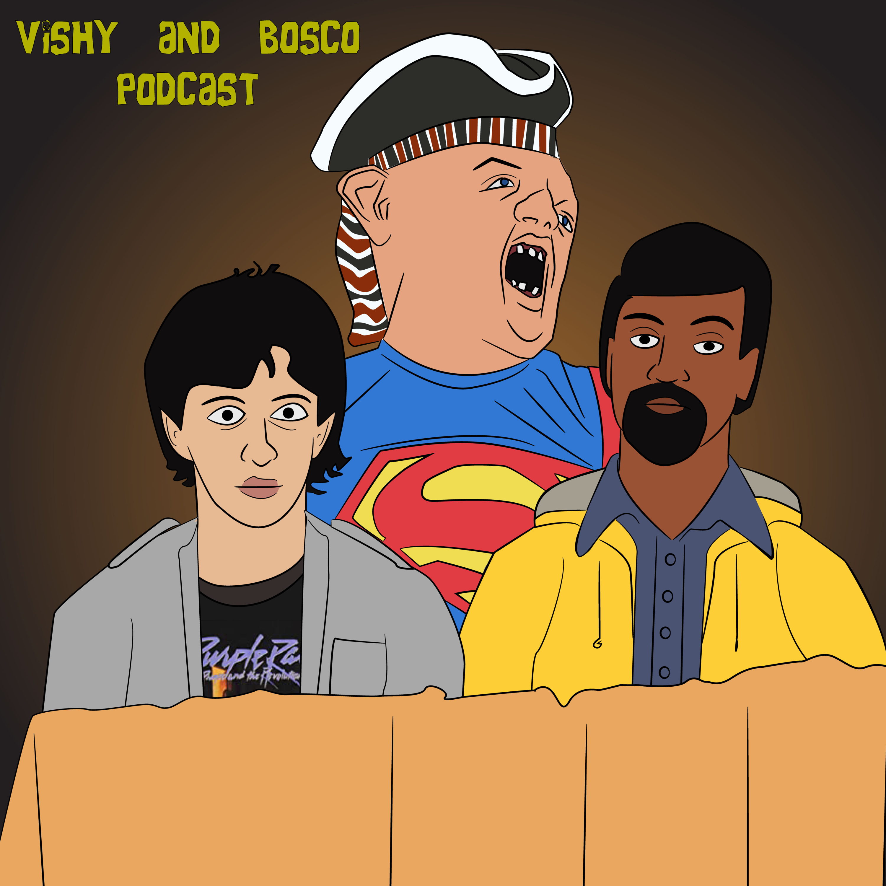Vishy and Bosco Do a Podcast