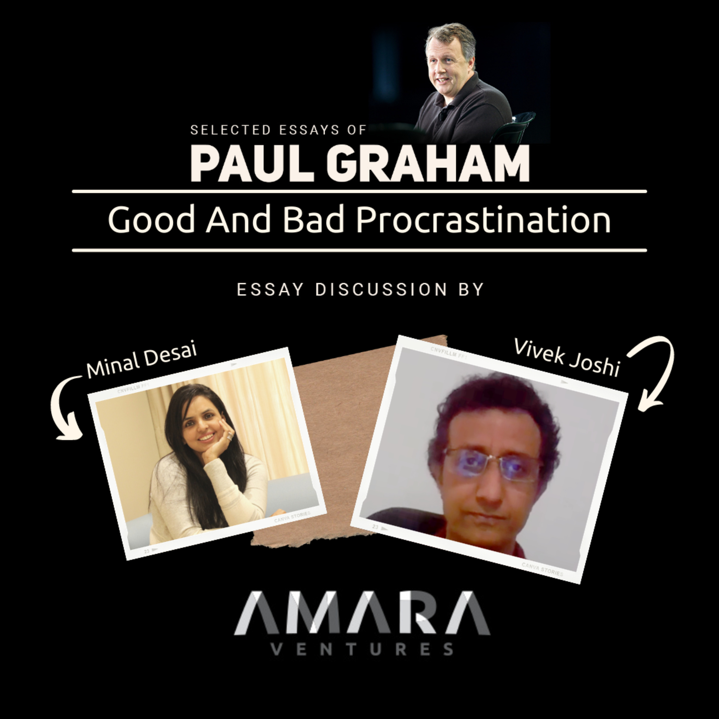 Paul Graham Essays: Readalouds and Discussions with Amara Ventures
