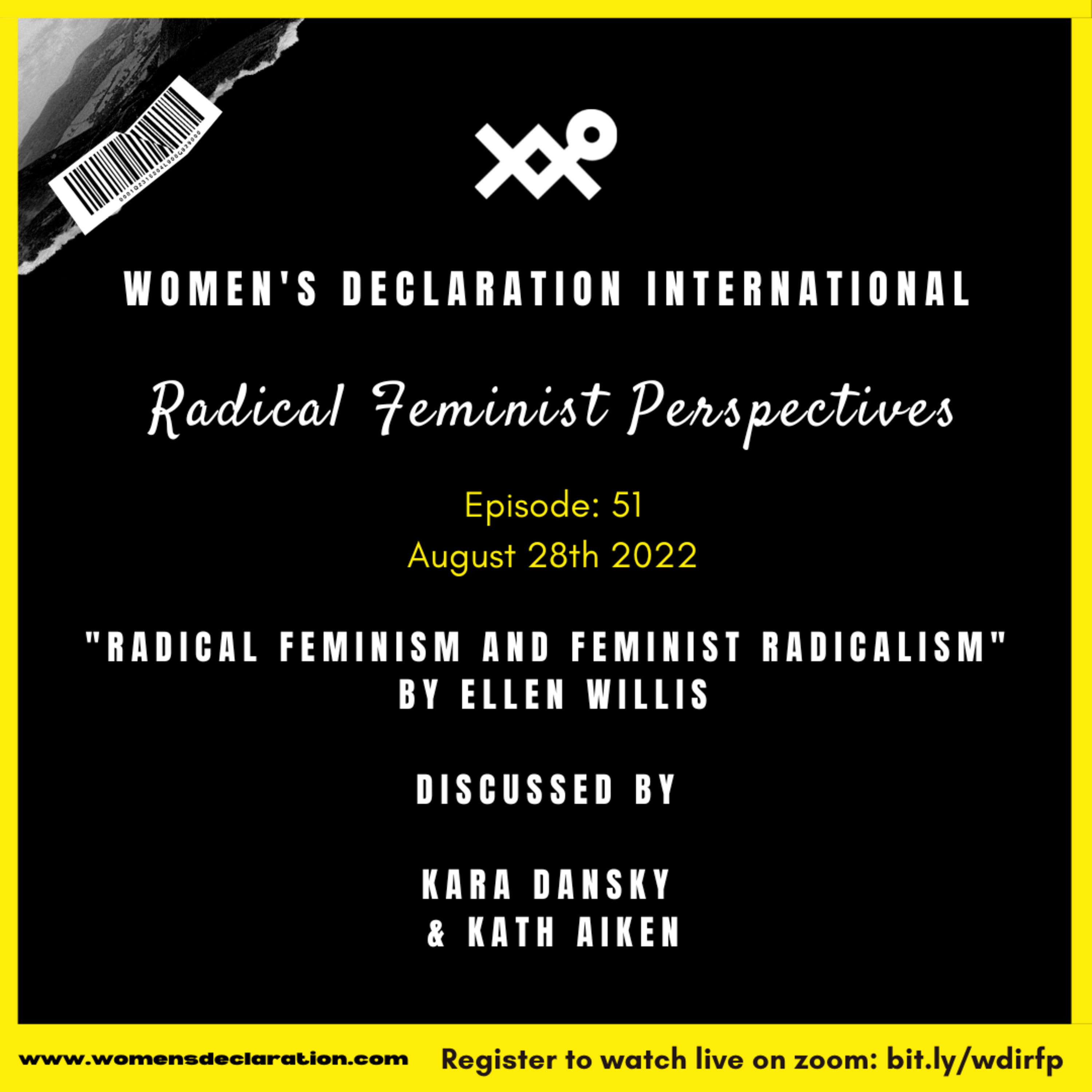 RFP eps 51 - "Radical Feminism and Feminist Radicalism" by Ellen Willis episode artwork