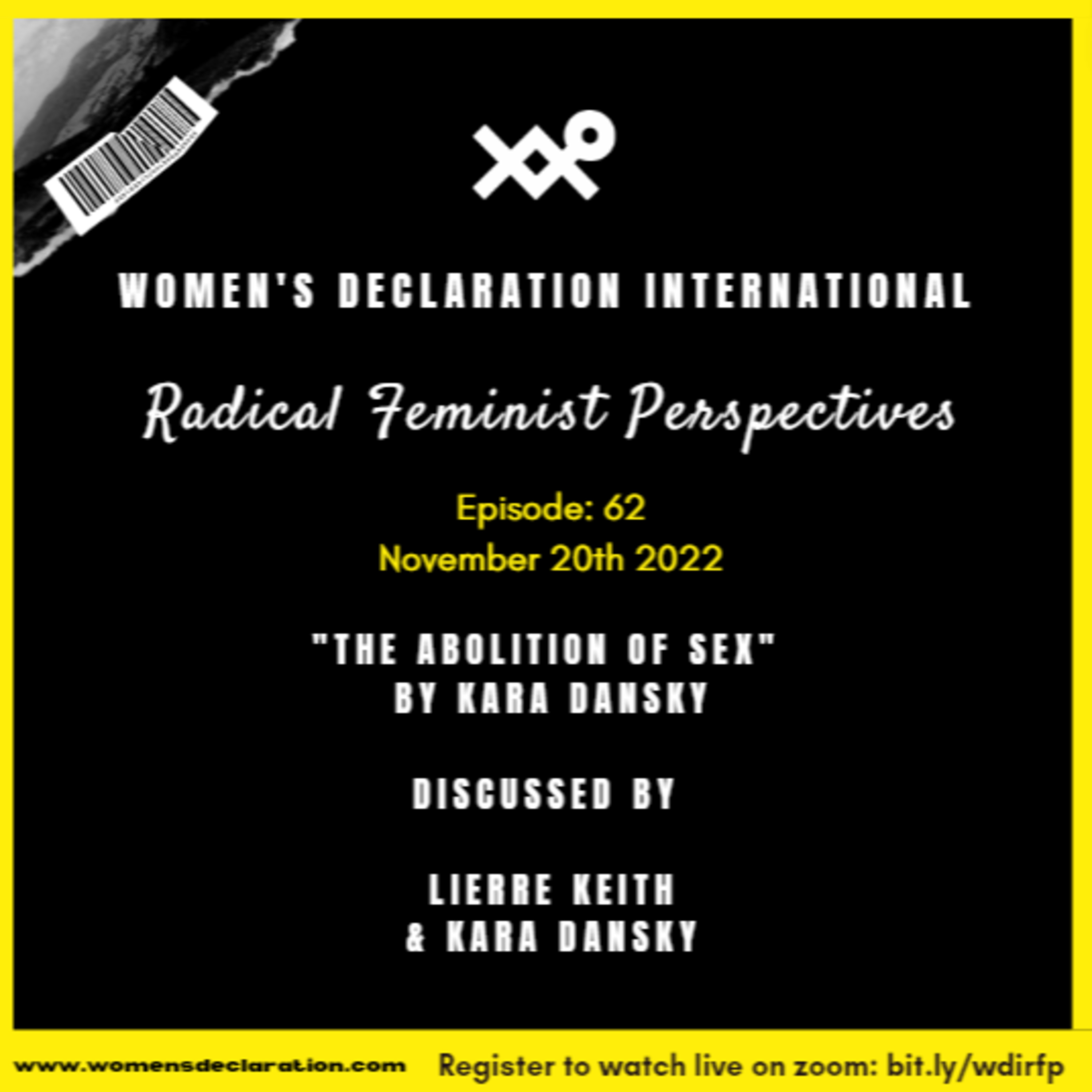 RFP eps 62 - "The abolition of sex" by Kara Dansky episode artwork