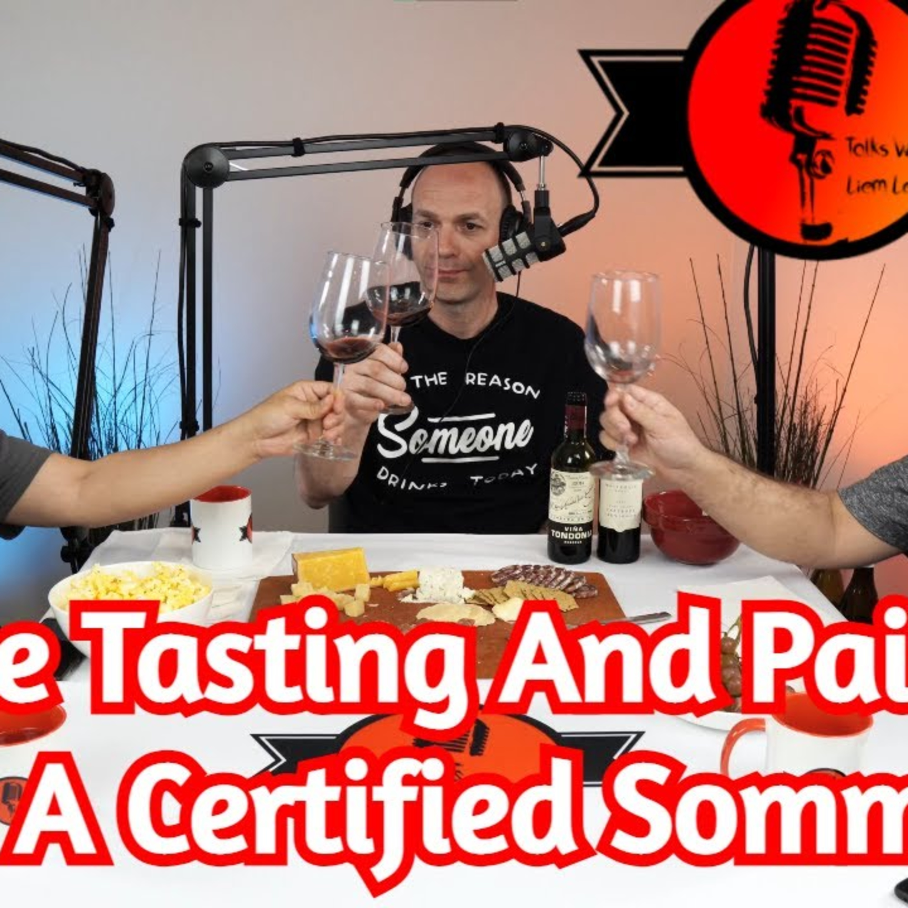 Wine tasting and pairing with a Sommelier