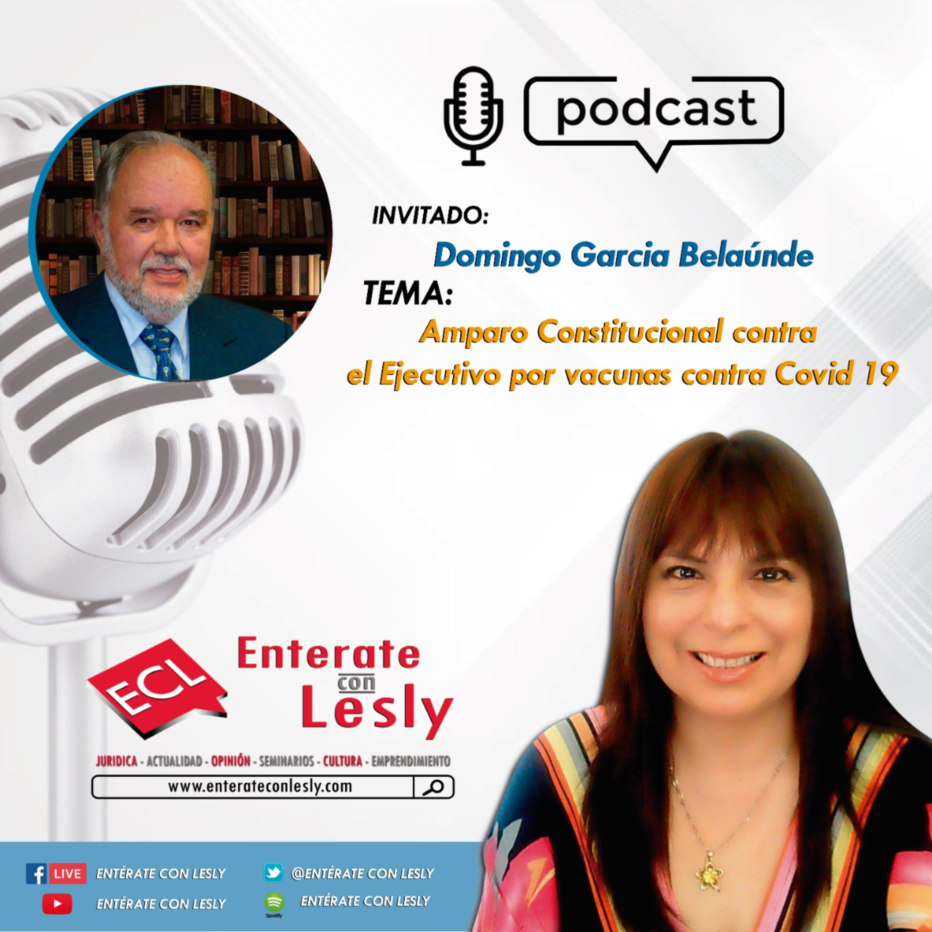 Entérate con Lesly. Portal de Información, Entrevistas y Transmisiones en vivo