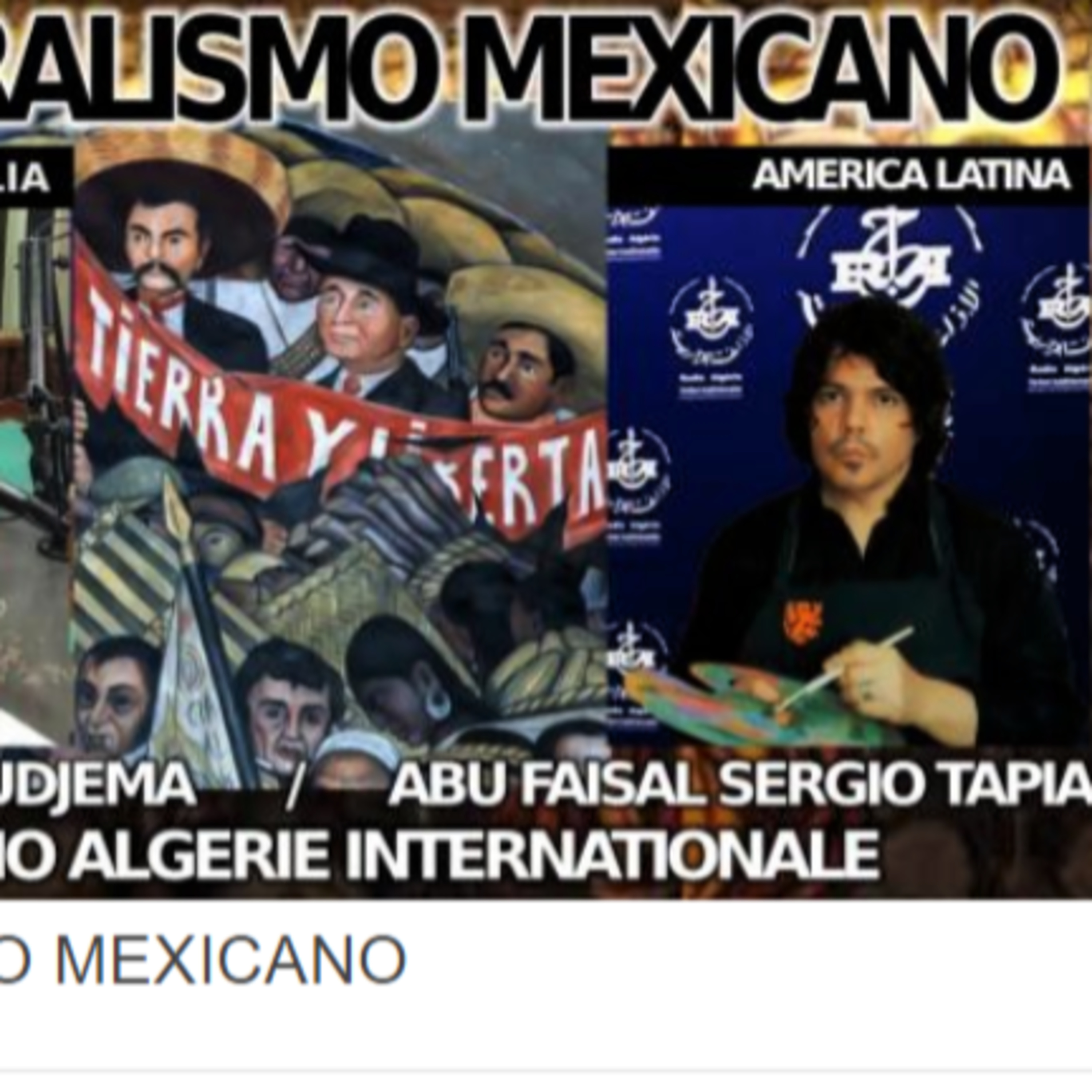 Arte Post-Contemporáneo en Resistencia con Abu Faisal Sergio Tapia