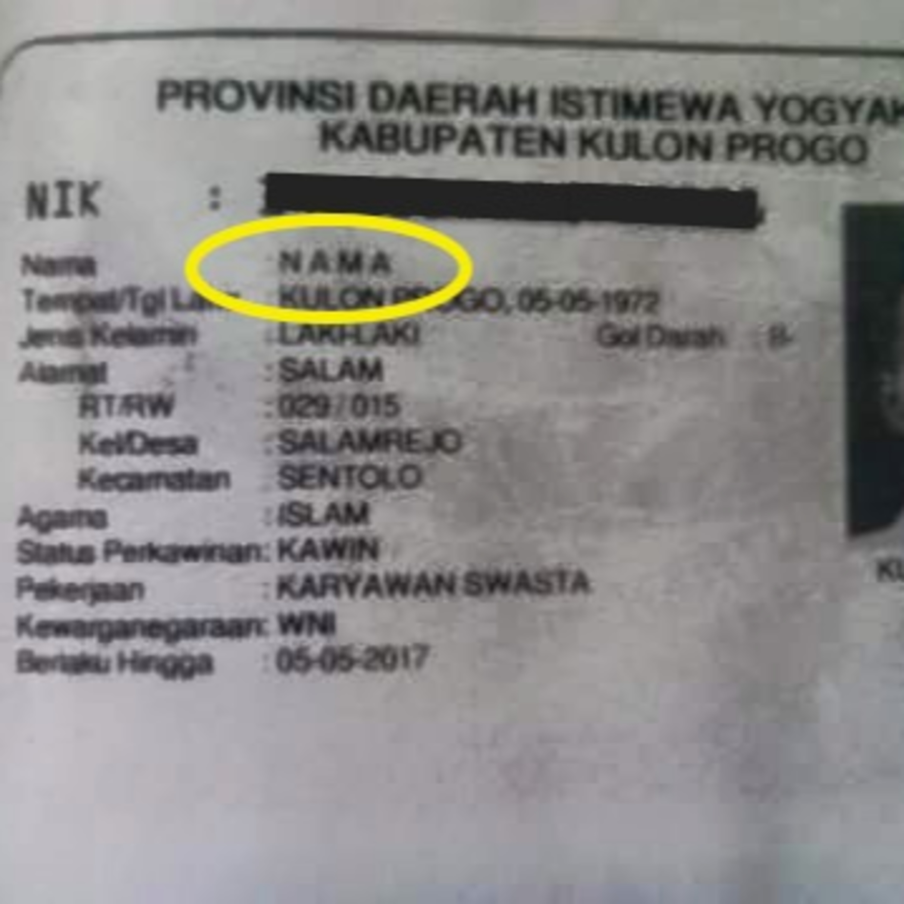 Penduduk Sekitar