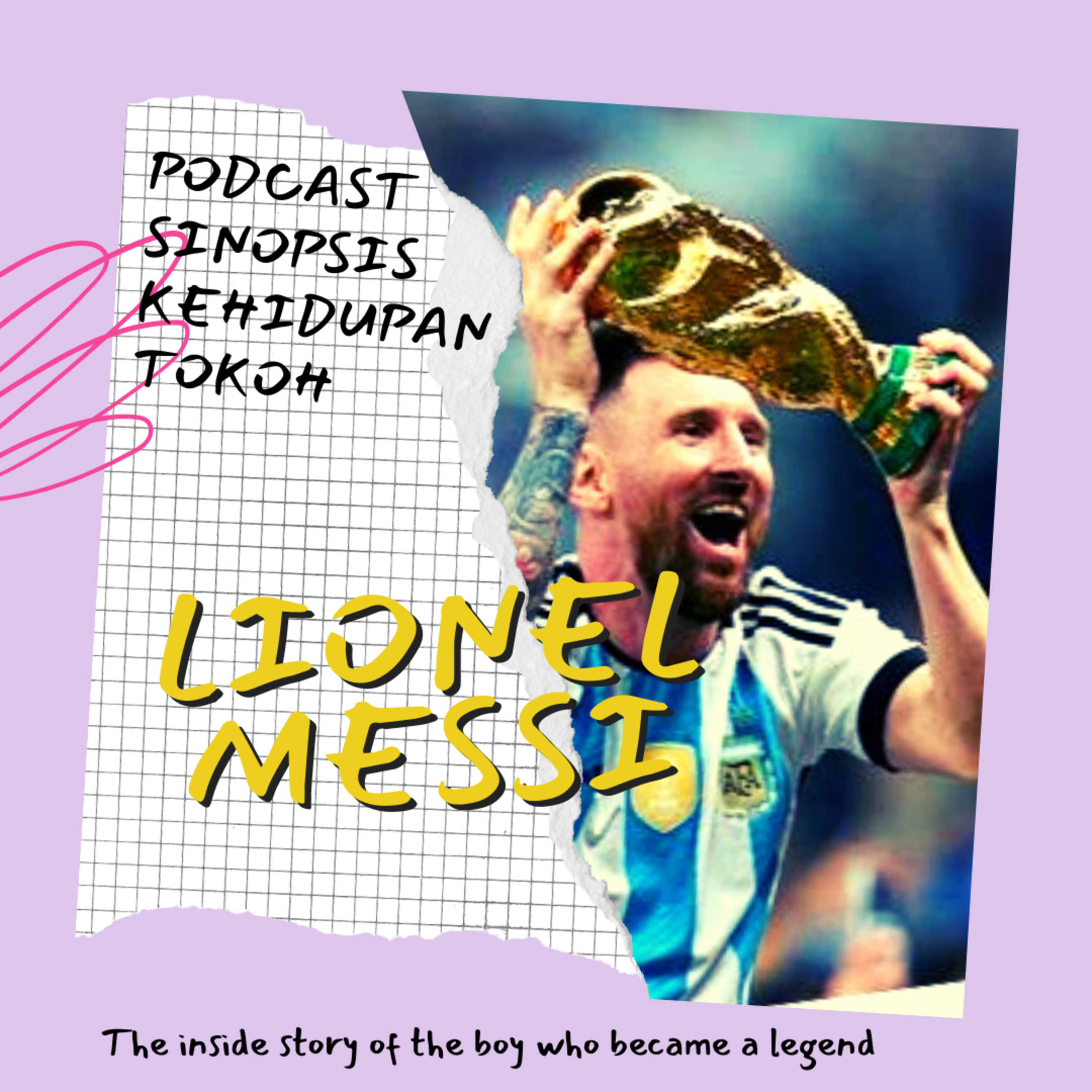 Eps.55 - Lionel Messi : The inside story of the boy who became a legend episode artwork