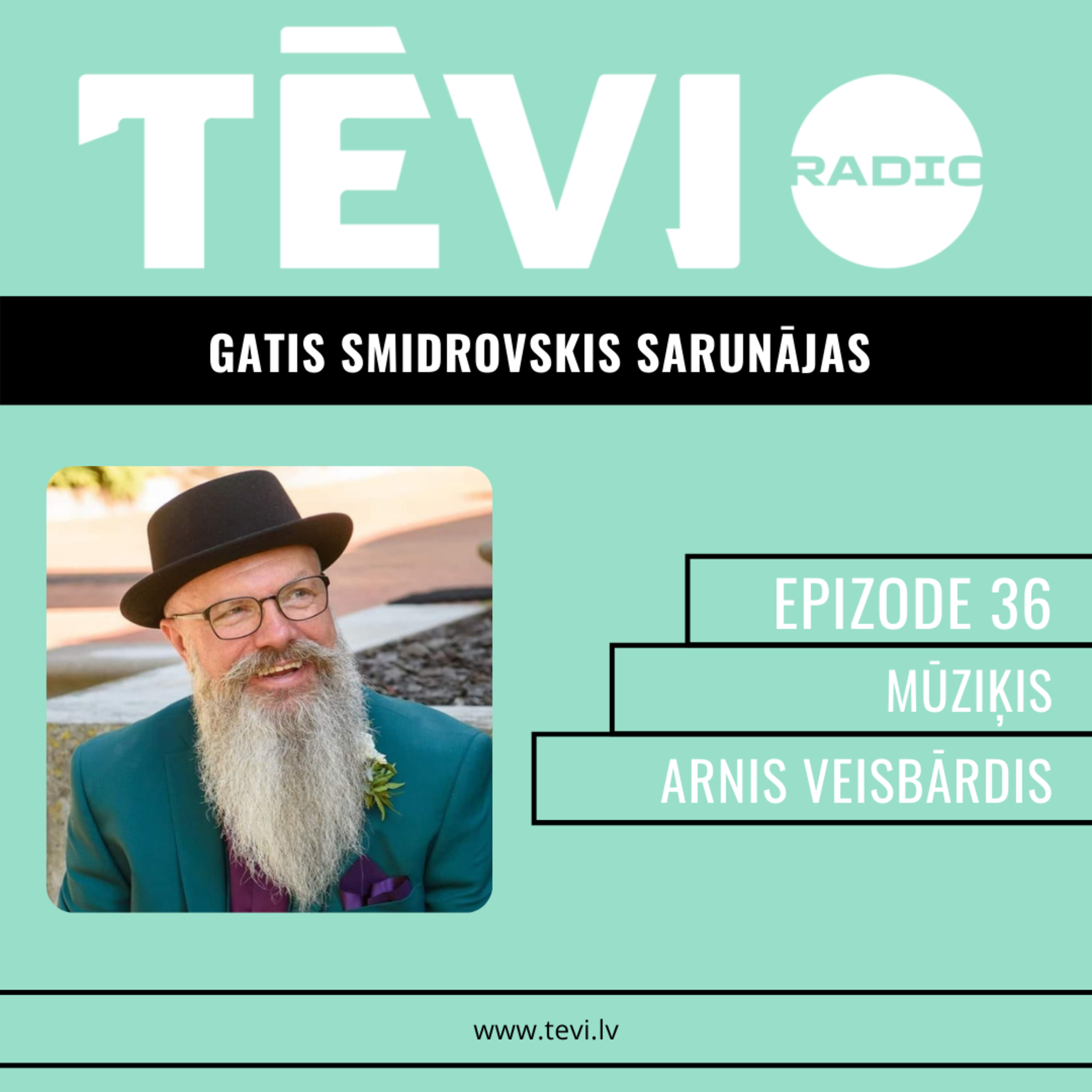 36 - Arnis Veisbārdis - Ziemassvētku vecītis, mūziķis un sava ceļa gājējs episode artwork