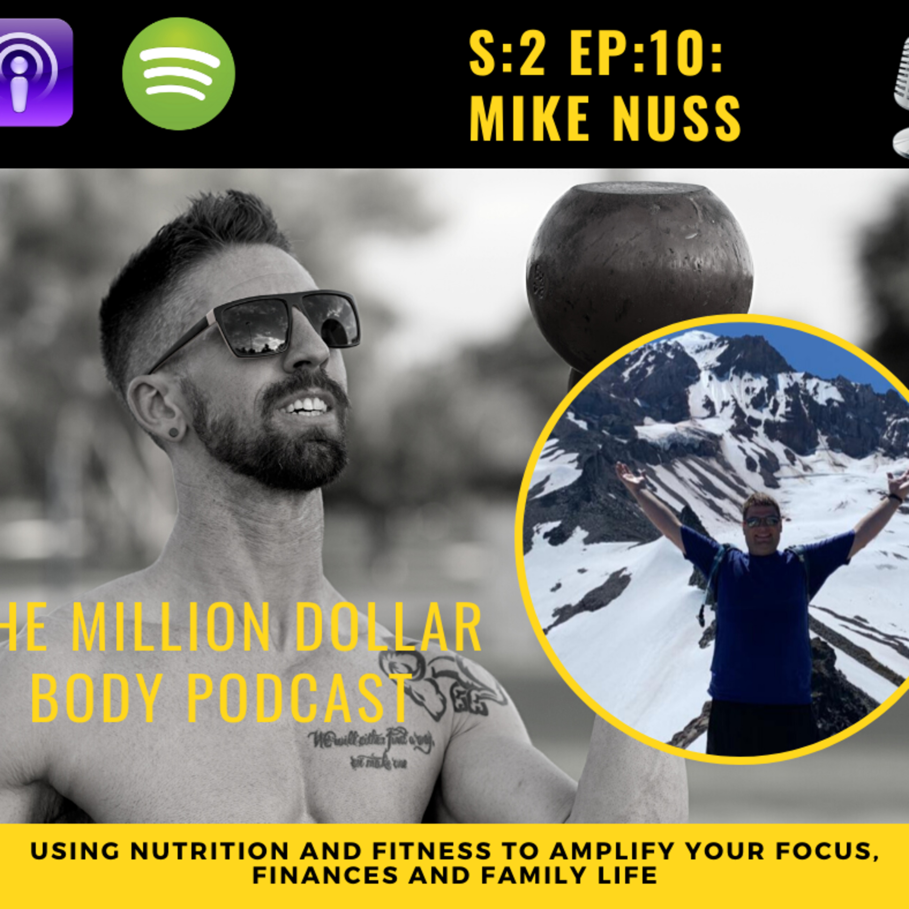The Million Dollar Body Podcast | Burn Fat and Get Motivated with Nate