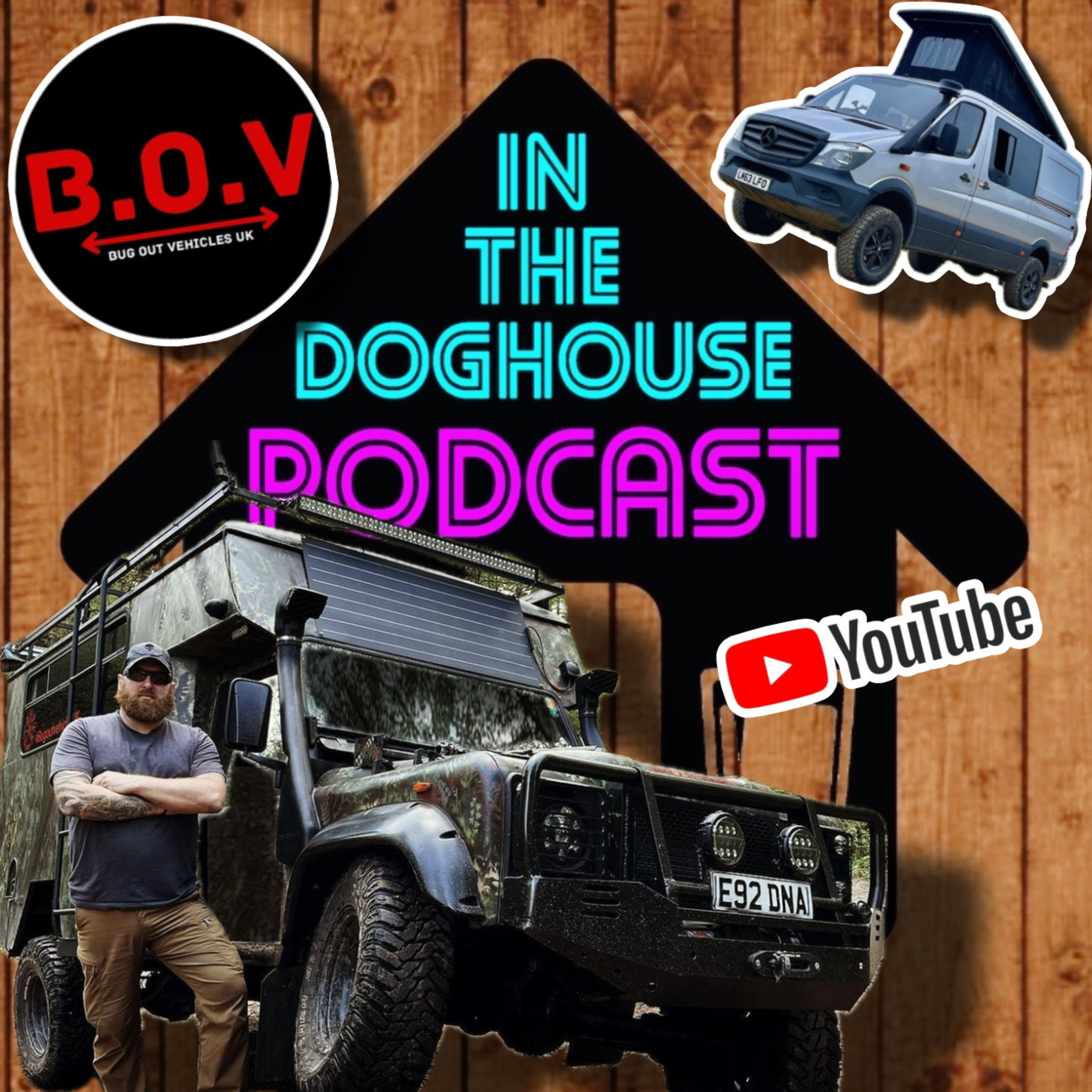 #164 - 💪😎 PREPPING, OFF-GRID AND OFF-ROAD MADNESS WITH BUG OUT VEHICLES UK! episode artwork