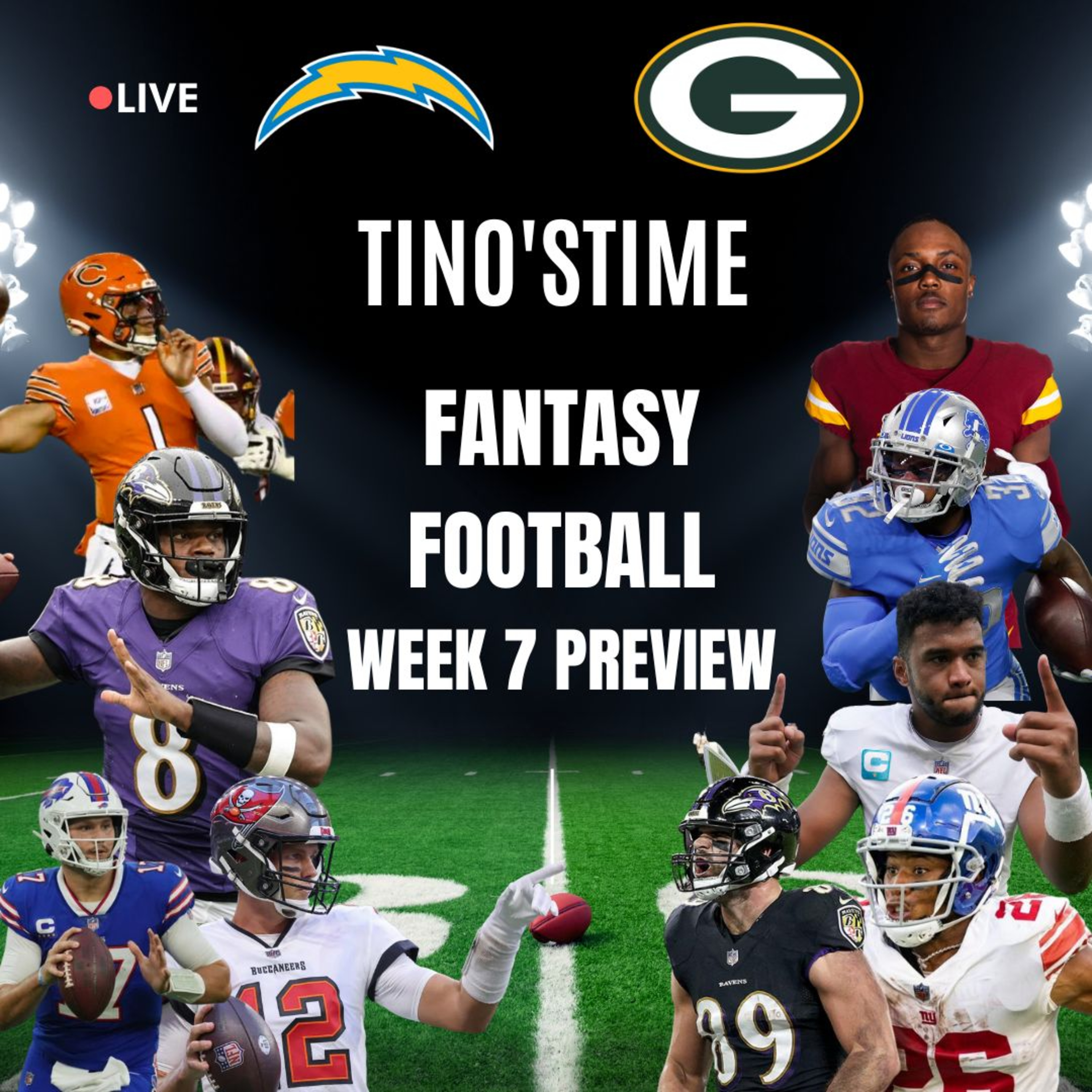 Tino's Week 7 Fantasy Football Preview episode artwork