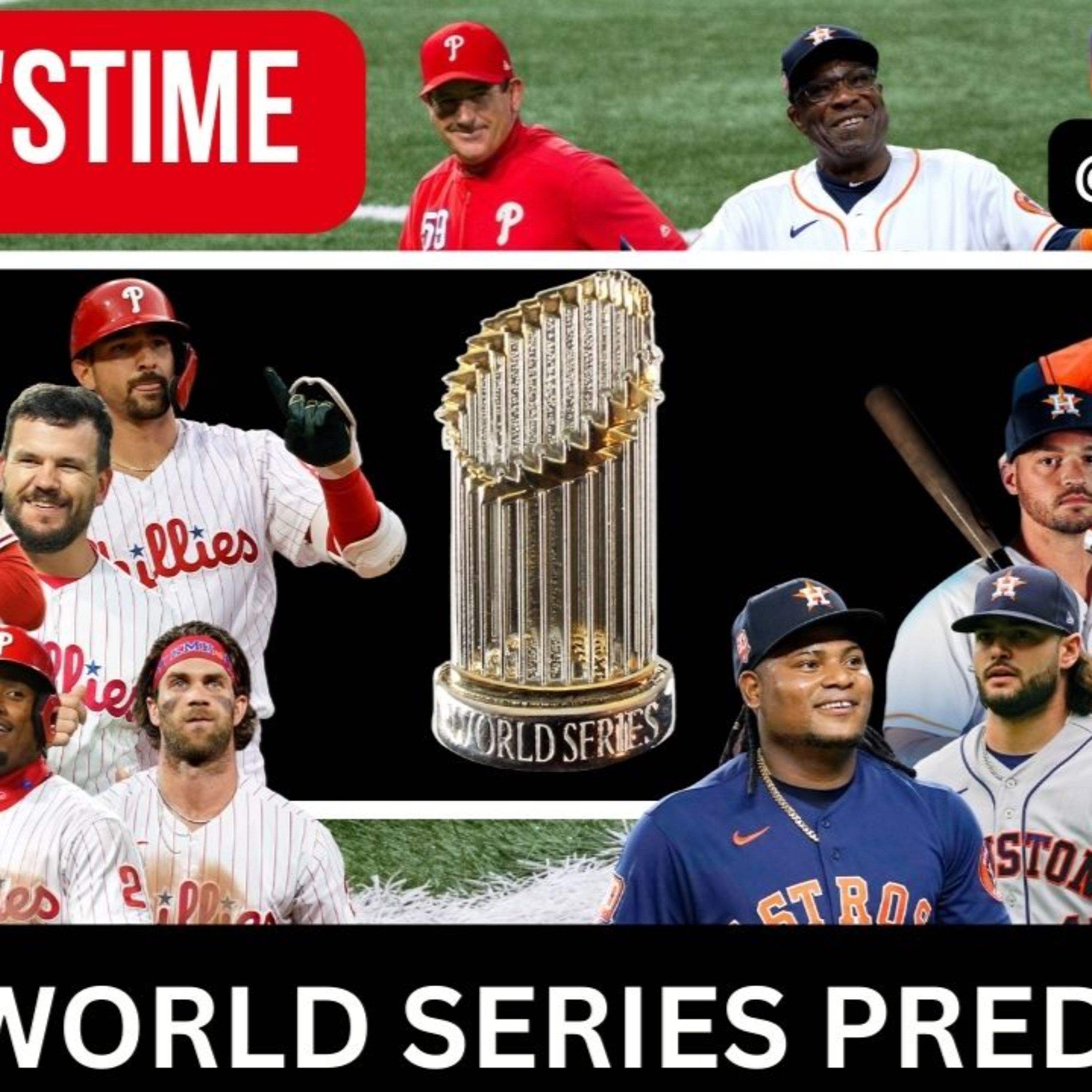 MLB World Series Predictions Astros v Phillies episode artwork