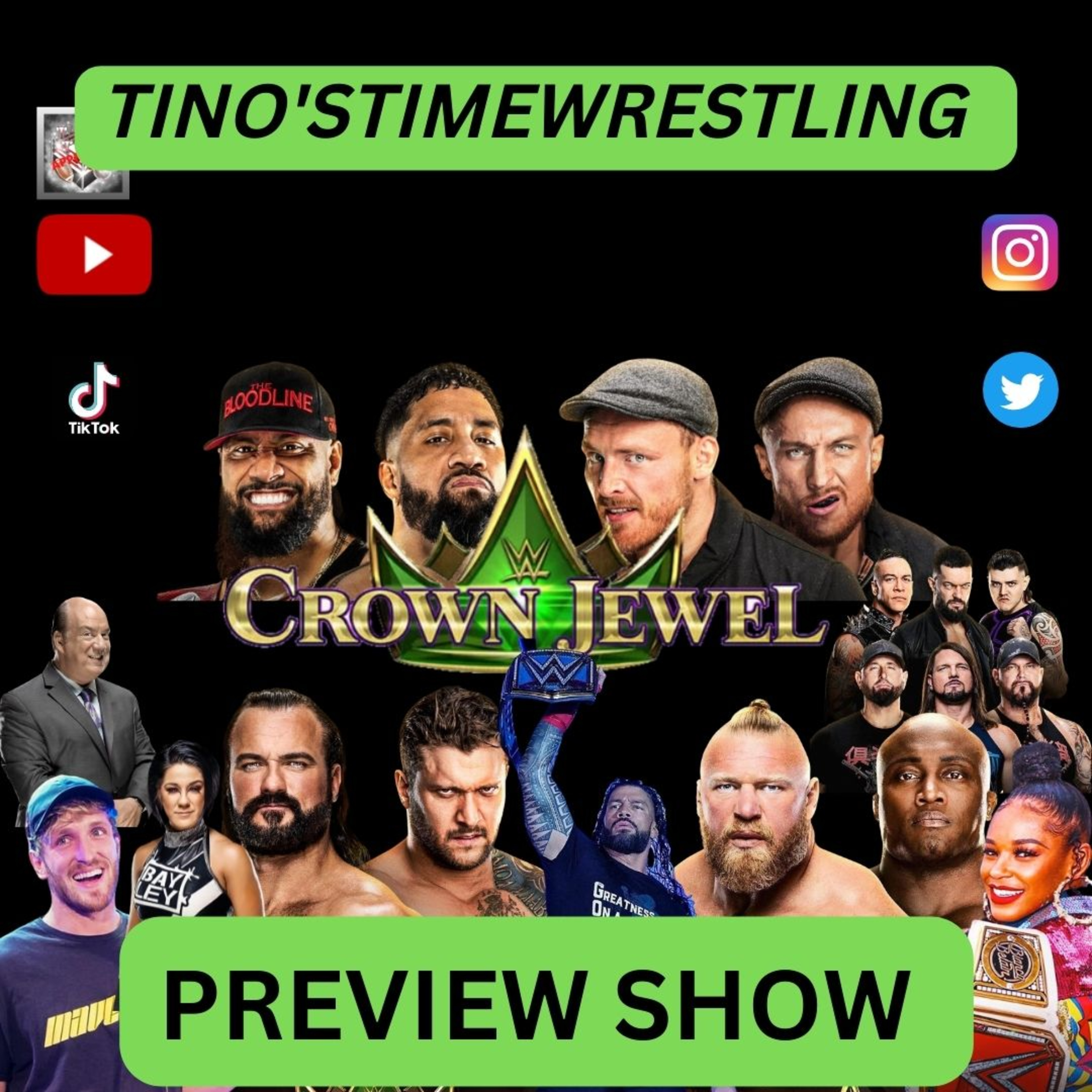 WWE Crown Jewel Preview Show ft Rated R for Rasslin episode artwork
