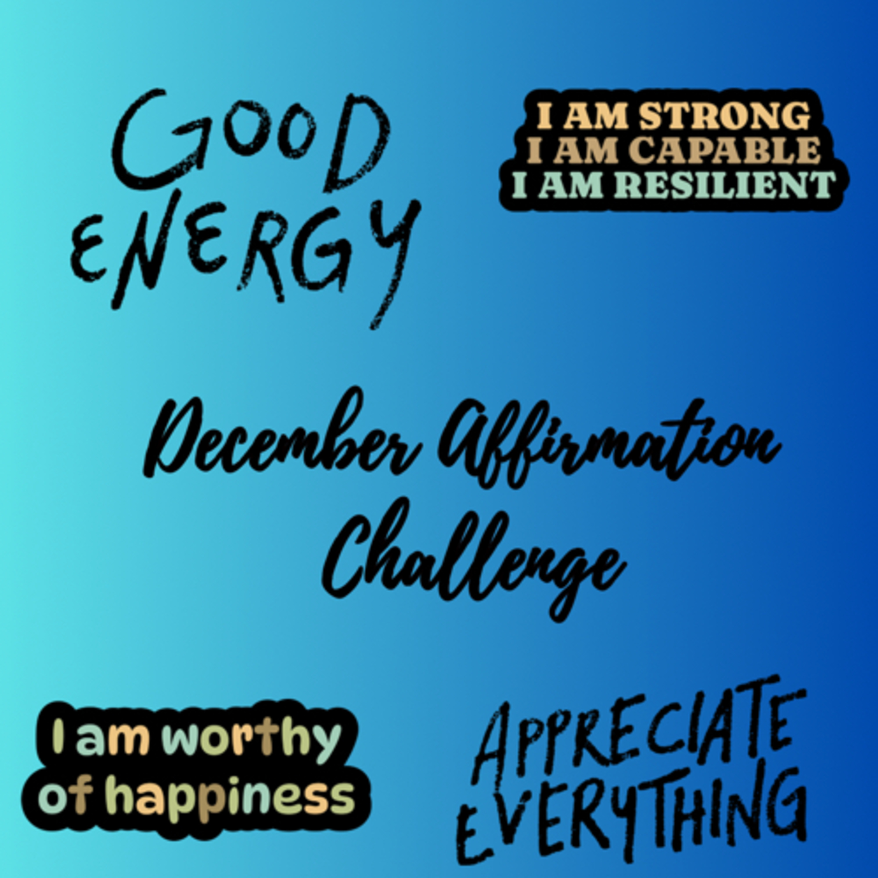 ⚠️ December Affirmation Challenge ⚠️ episode artwork