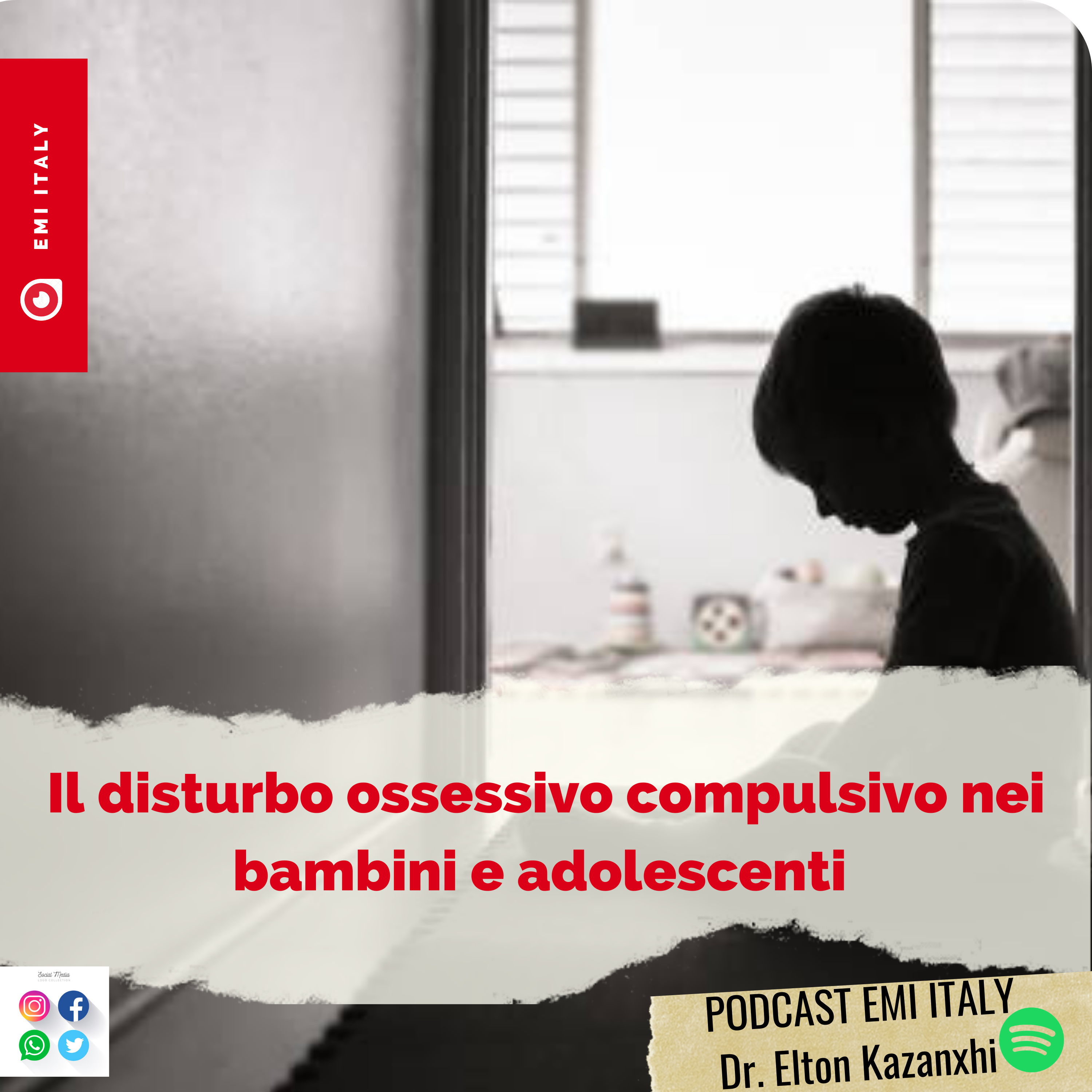 Il disturbo ossessivo compulsivo nei bambini e adolescenti nell'era della pandemia psicologica  episode artwork