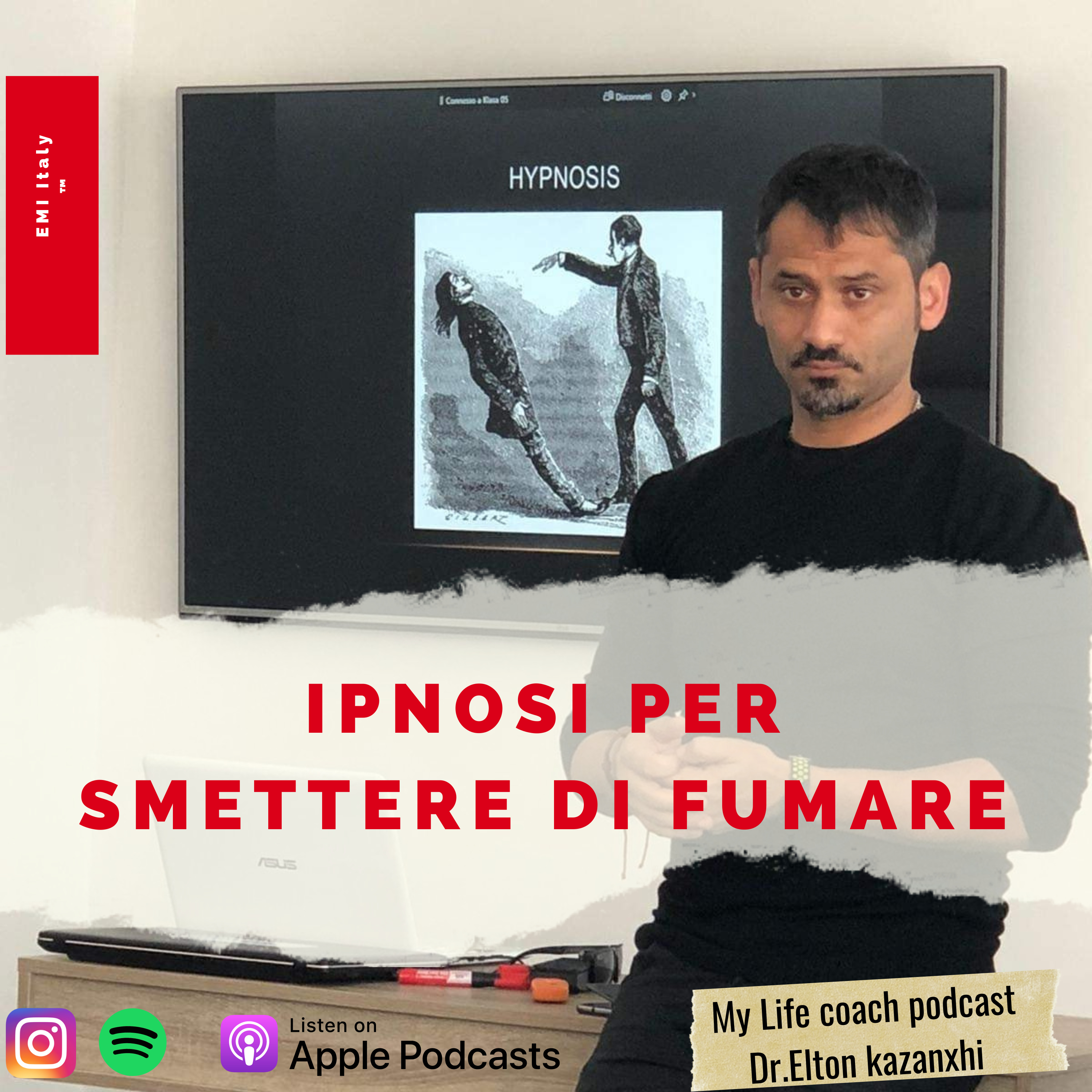 Autoipnosi per smettere di fumare Audioguida di Dr.Elton kazanxhi episode artwork
