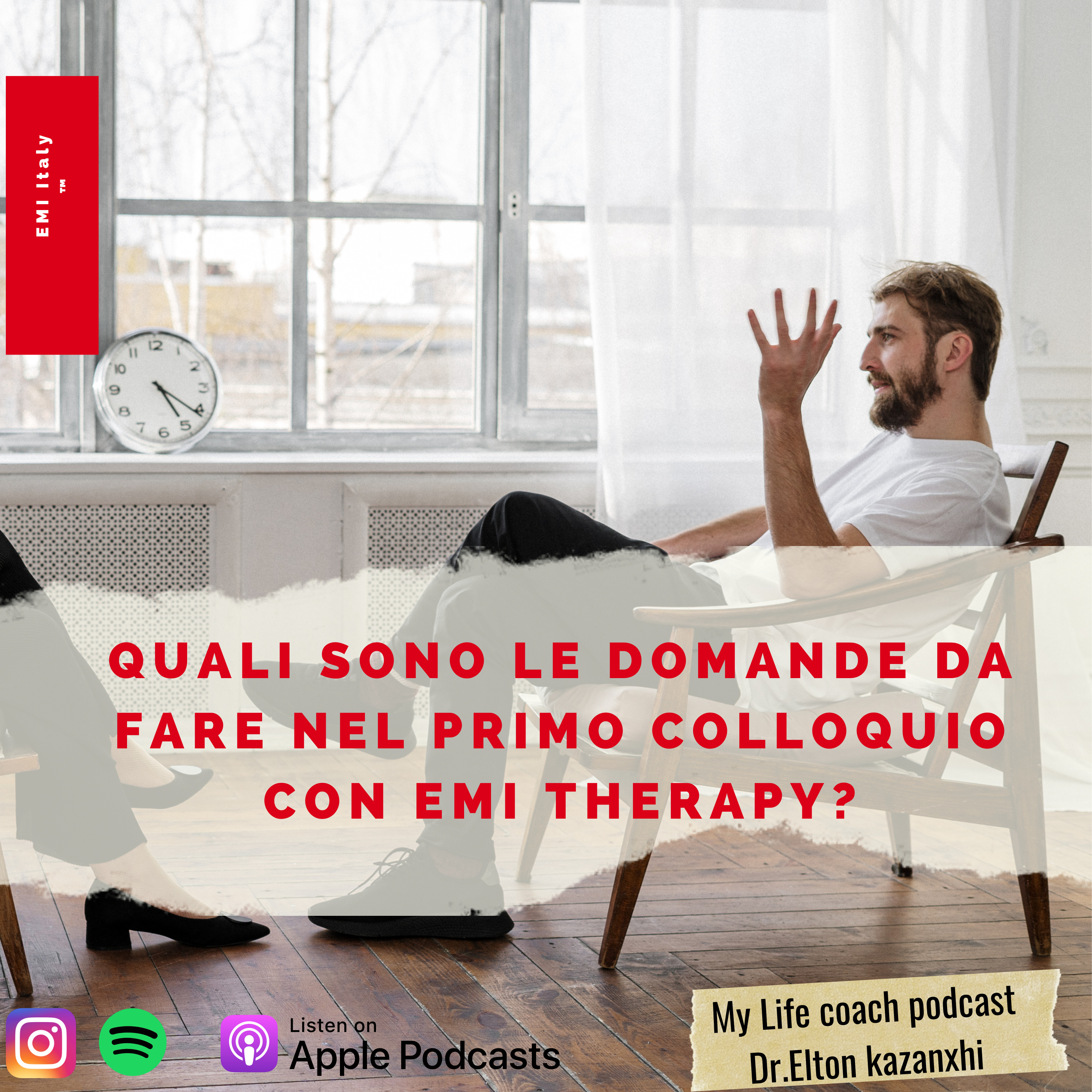 Quali sono le domande da fare in una prima sessioni di terapia con EMI? episode artwork
