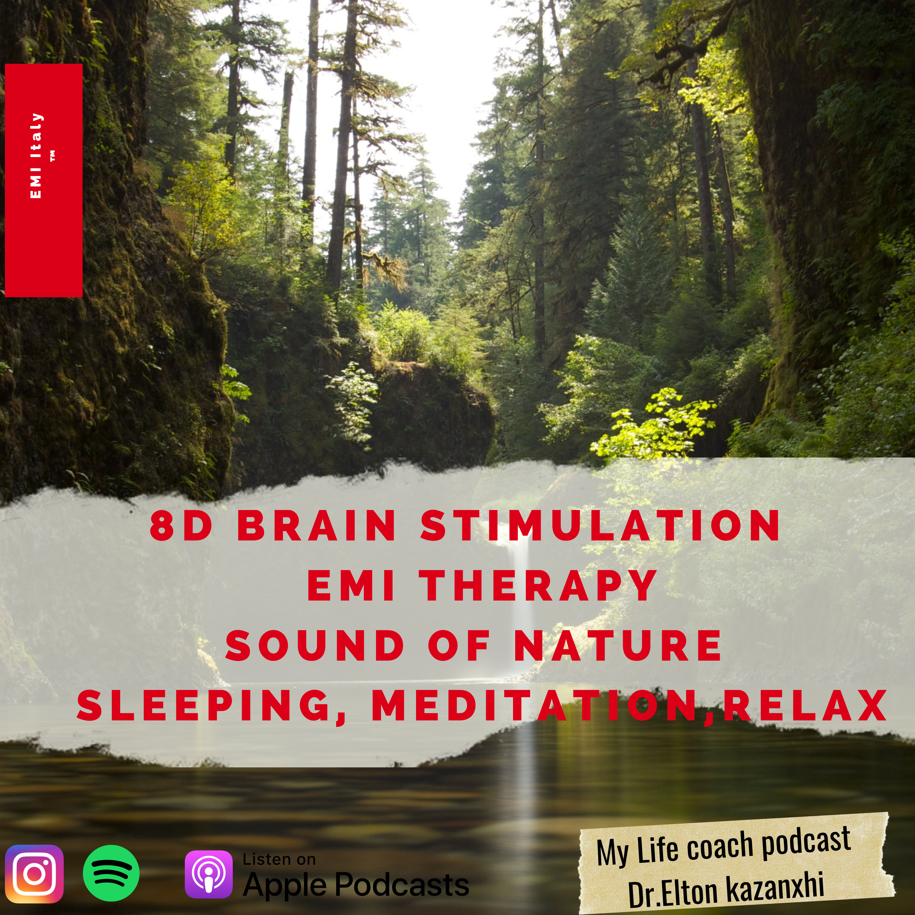 EMI Therapy 8D Sound Stimulation,for relaxing, sleeping,meditation,Metacognitive Training episode artwork