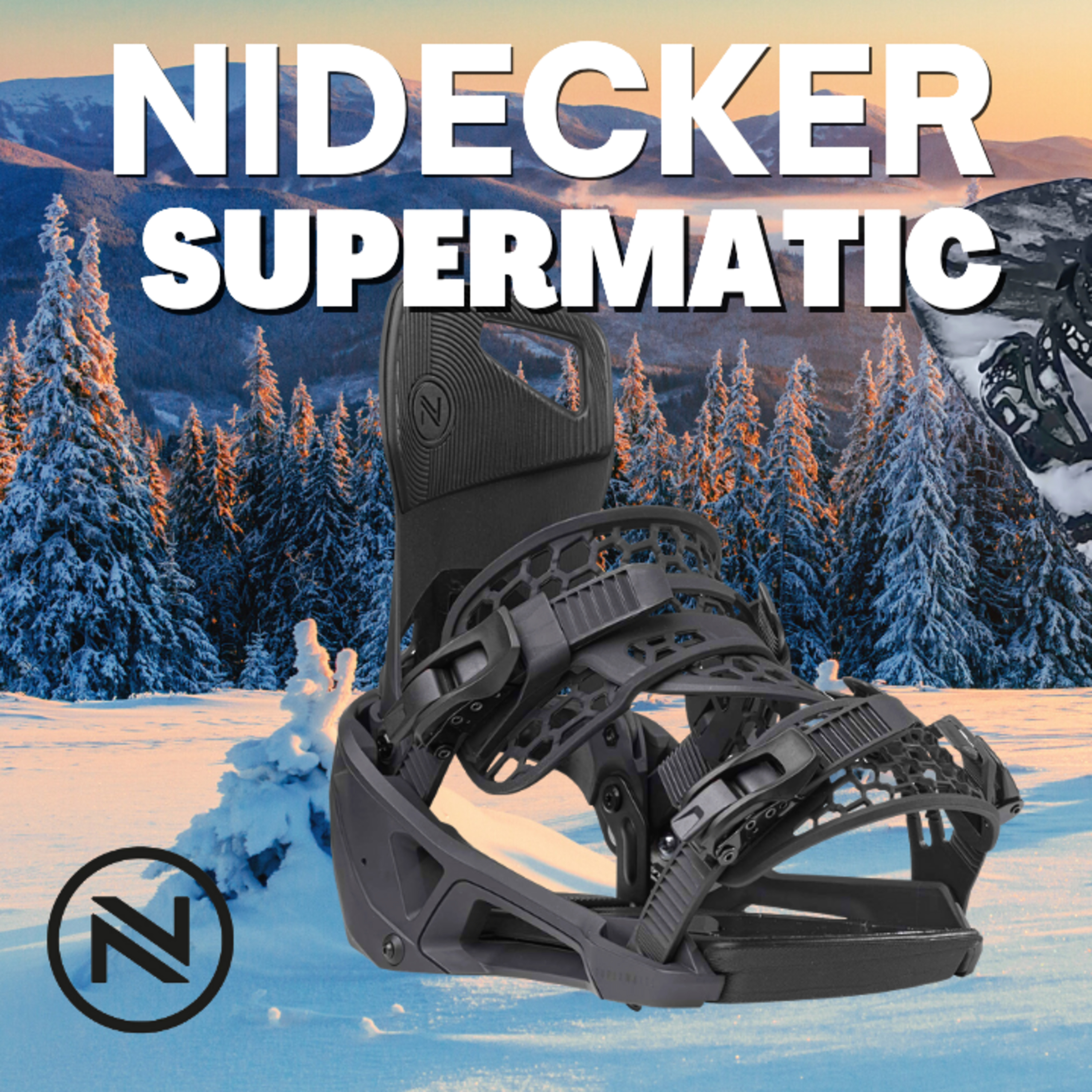 #118 - Nidecker Supermatic Step In Snowboard Bindings - These Legit? Testing & Review episode artwork
