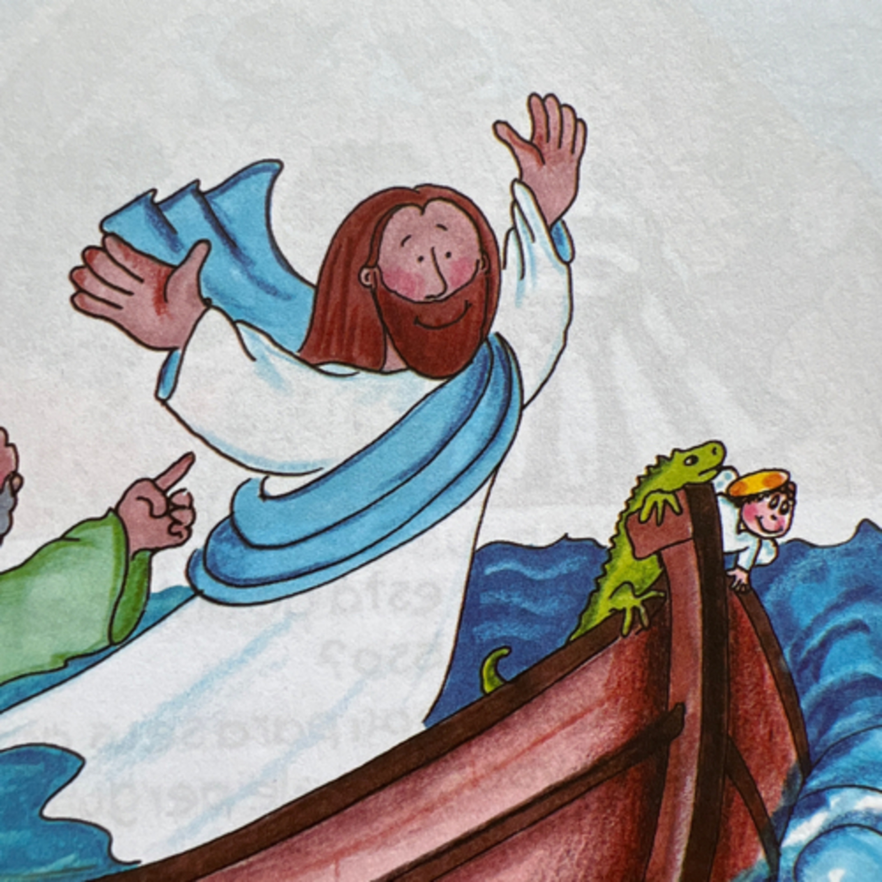 JESUS ACALMA A TEMPESTADE