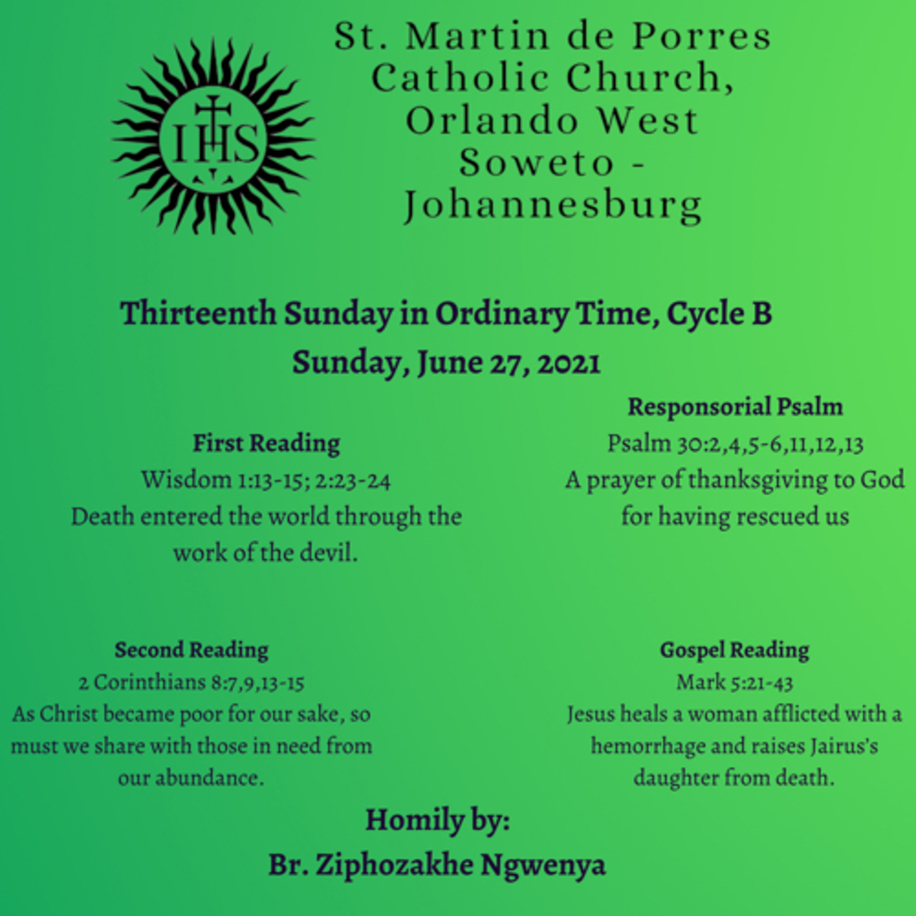 St. Martin de Porres Orlando West