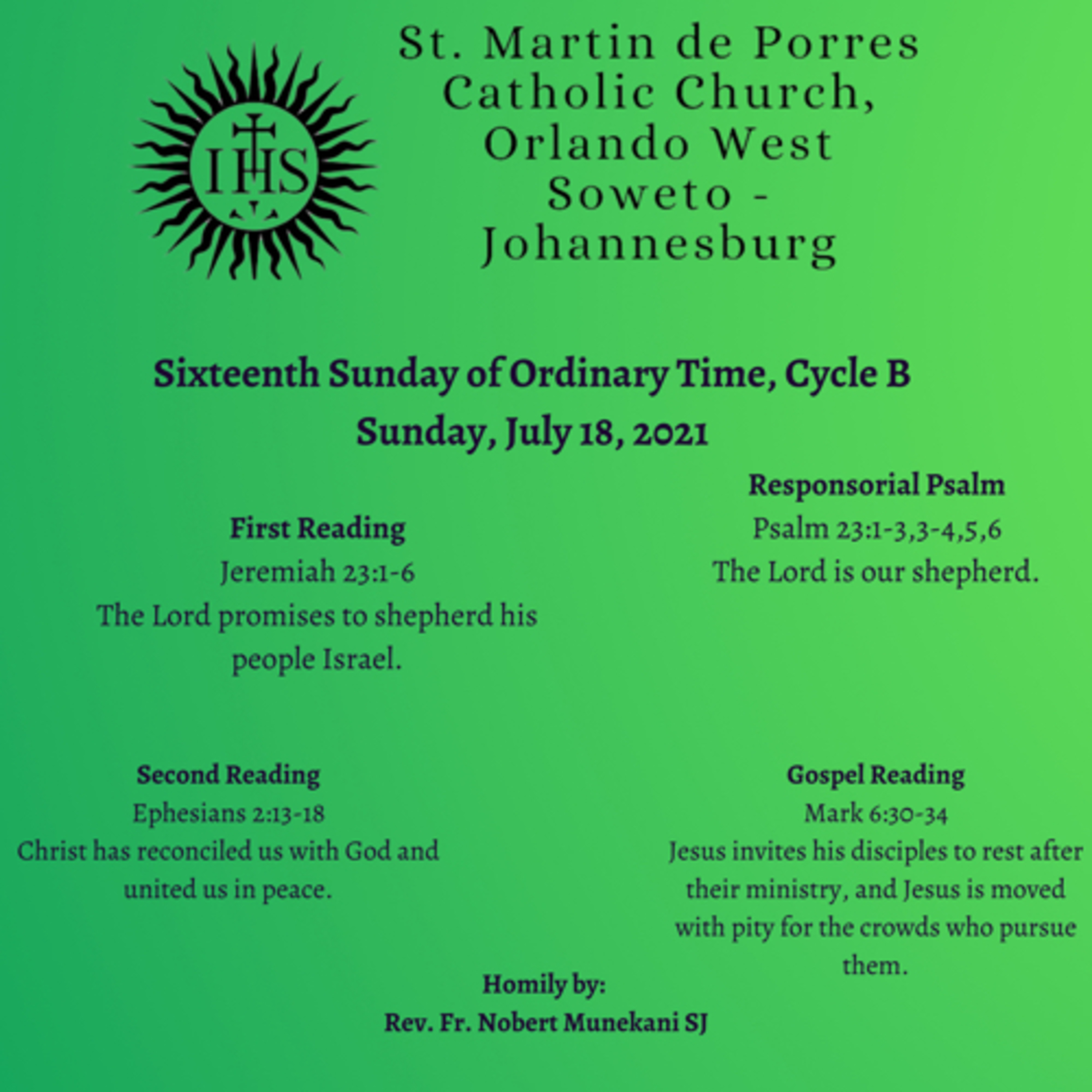 St. Martin de Porres Orlando West