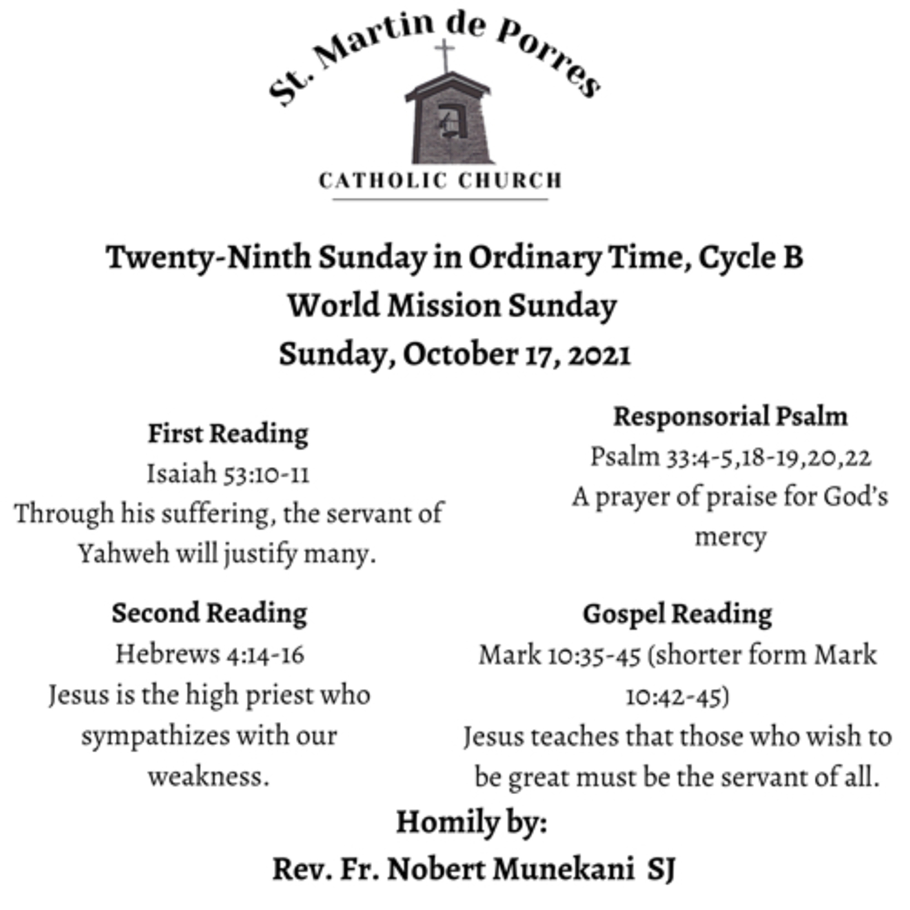 St. Martin de Porres Orlando West