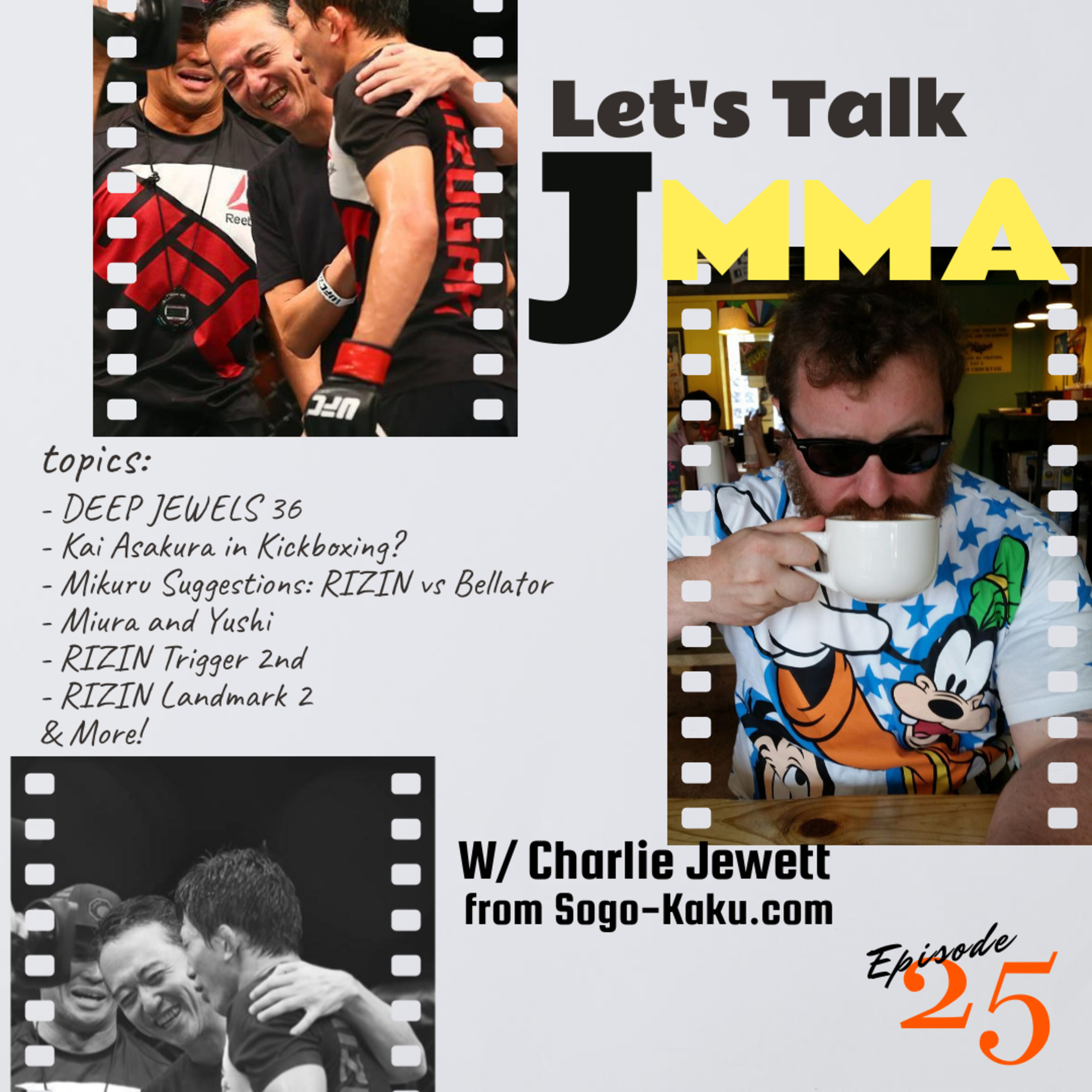 Shu Hirata\'s Let\'s Talk Japanese Fight Sports with Charlie Jewett from Sogo-Kaku.com