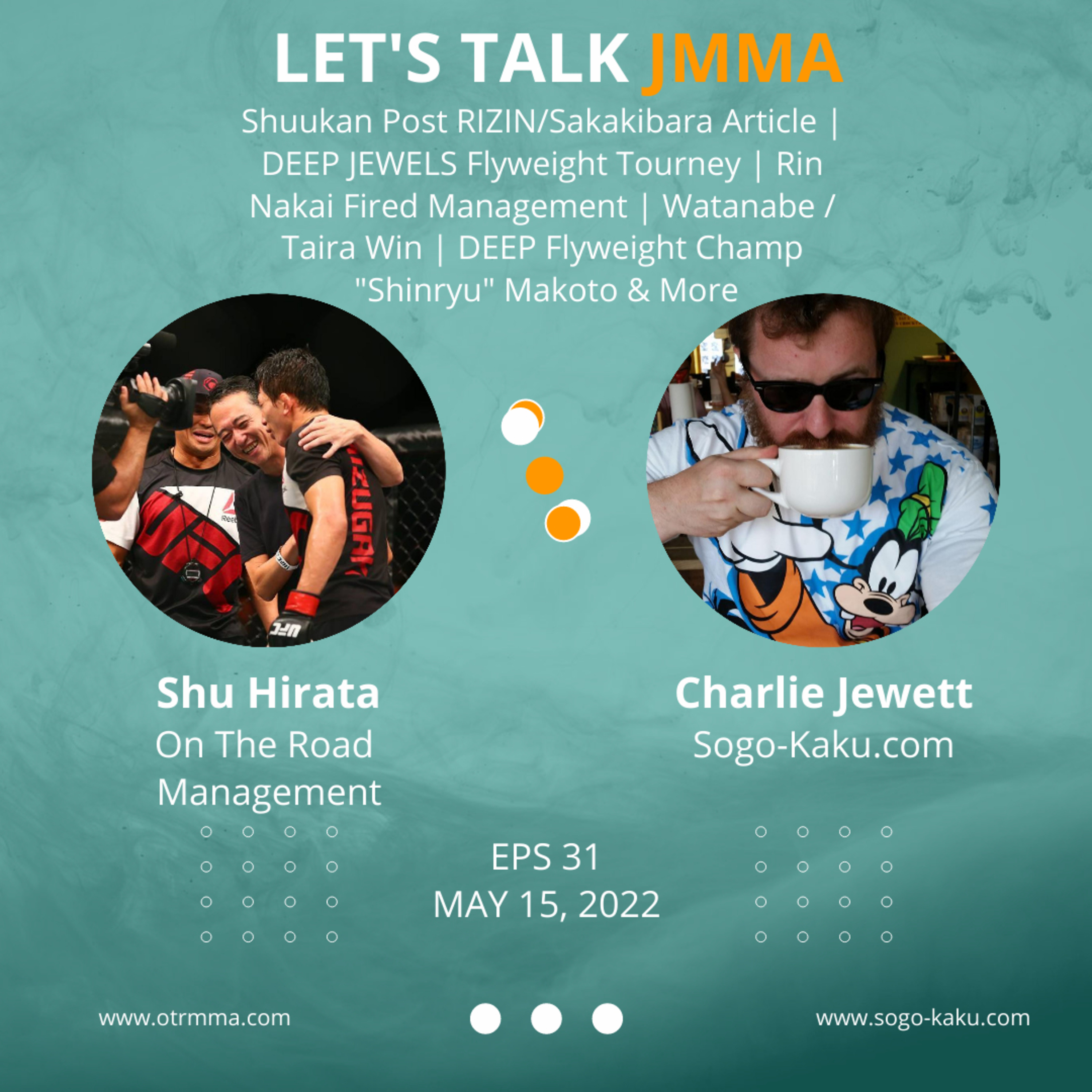 Shu Hirata\'s Let\'s Talk Japanese Fight Sports with Charlie Jewett from Sogo-Kaku.com