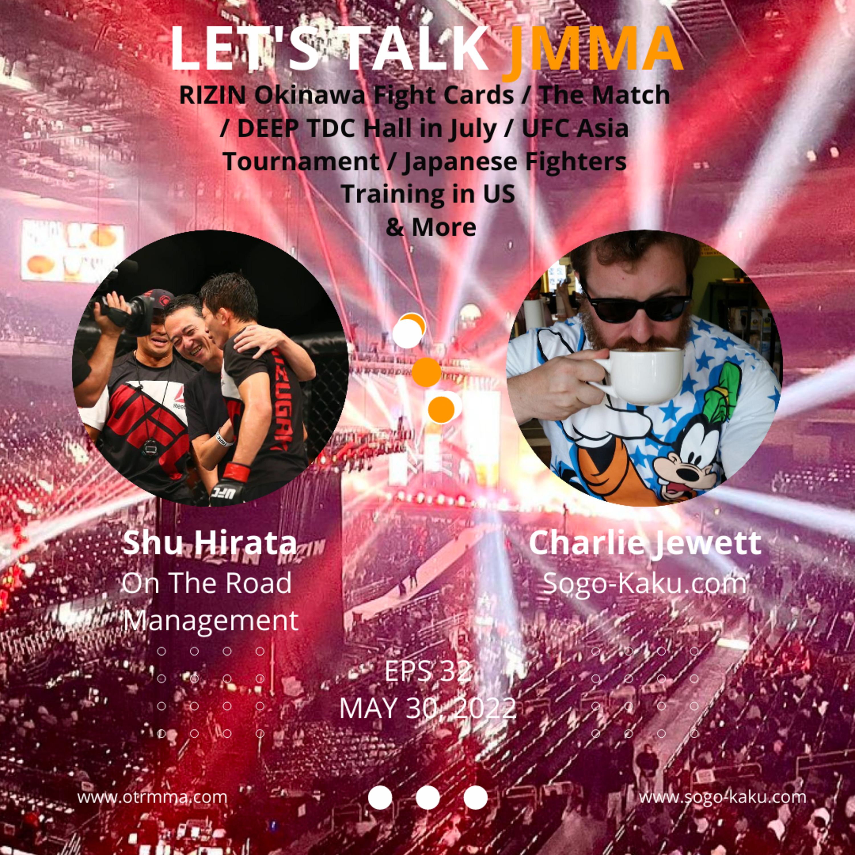 Shu Hirata\'s Let\'s Talk Japanese Fight Sports with Charlie Jewett from Sogo-Kaku.com