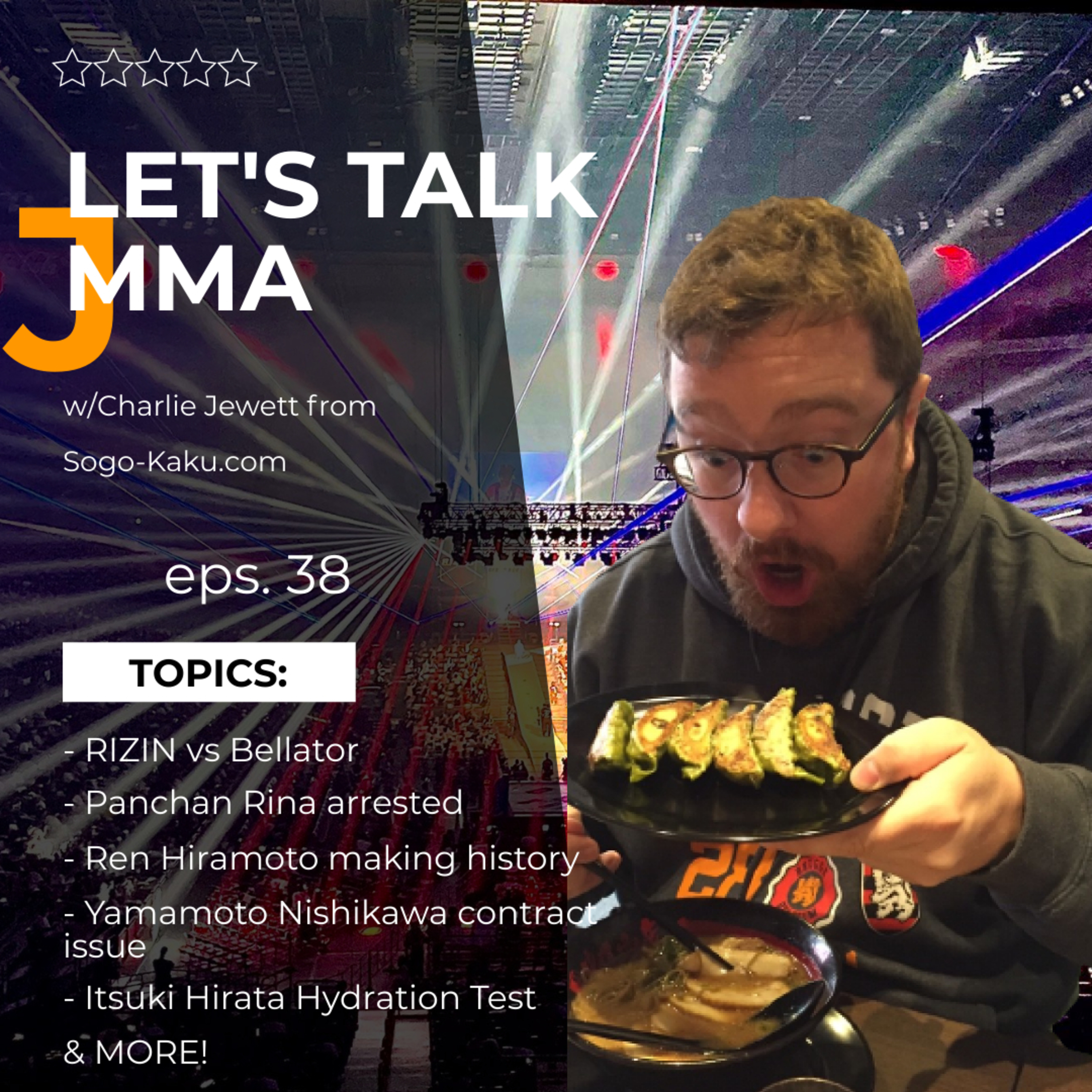Shu Hirata\'s Let\'s Talk Japanese Fight Sports with Charlie Jewett from Sogo-Kaku.com