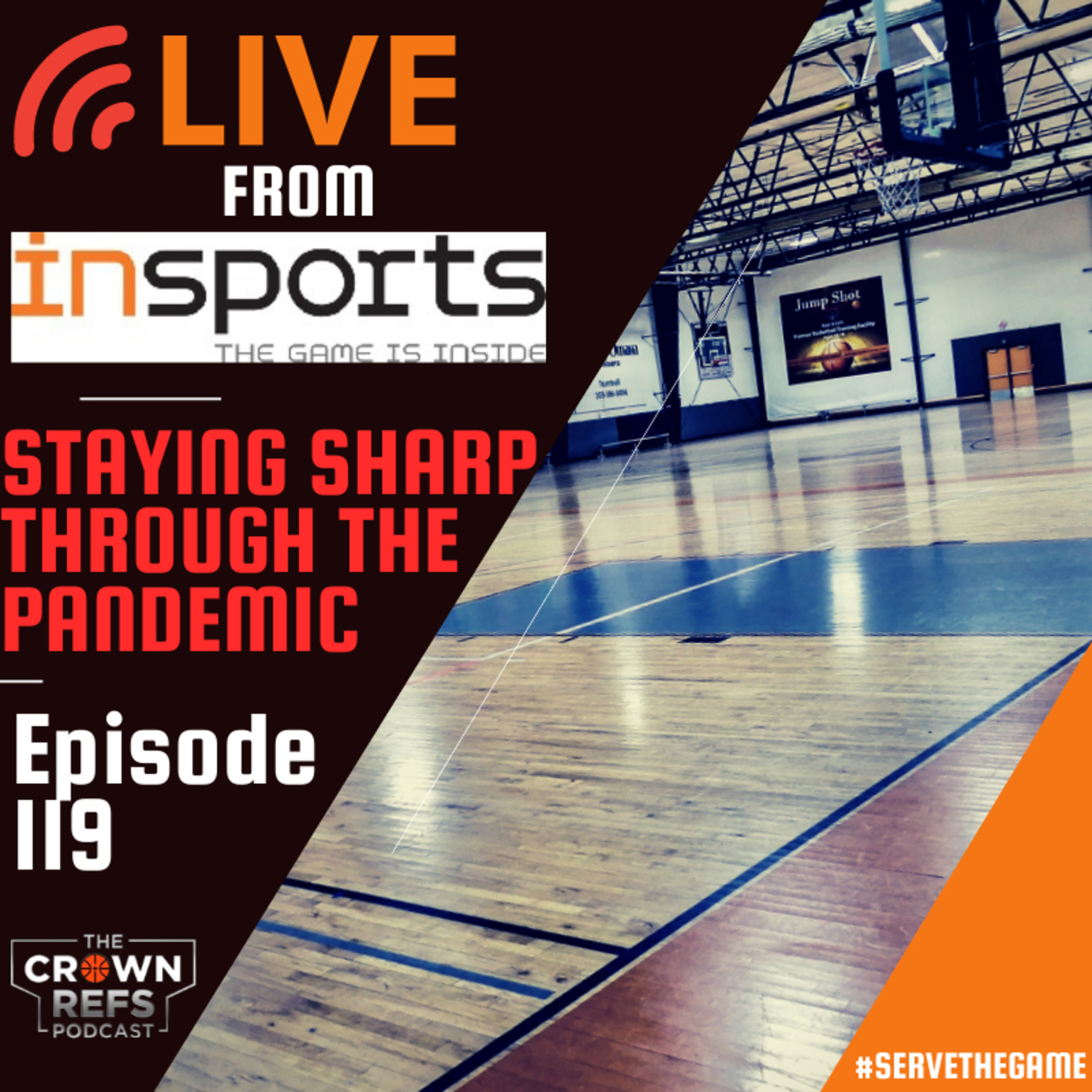 #119 Live from: InSports, Trumbull, CT | Staying Sharp through the Pandemic | with Javed Trotman episode artwork