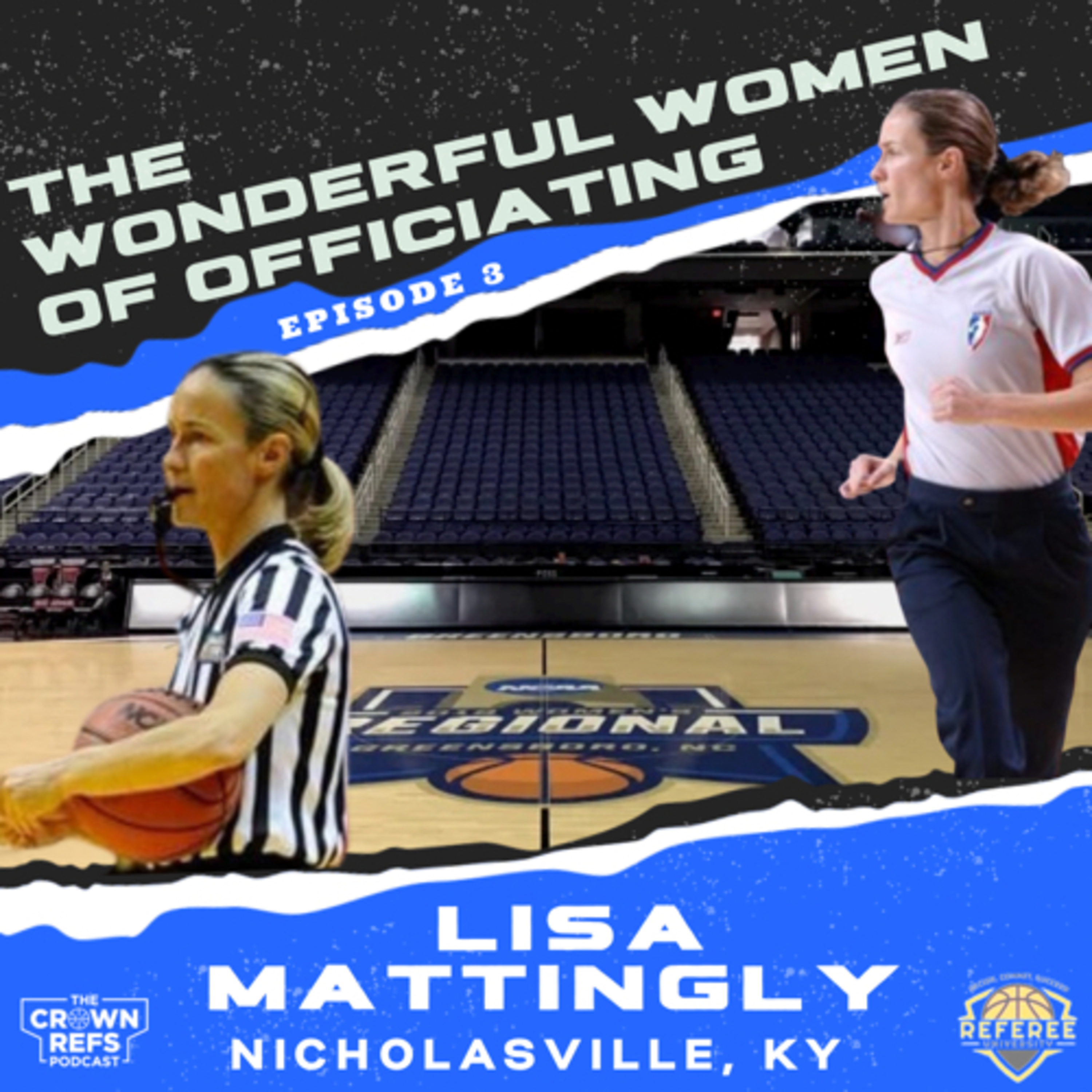 #155 The Wonderful Women of Officiating | Lisa Mattingly | Nicholasville, KY | Episode 3 episode artwork
