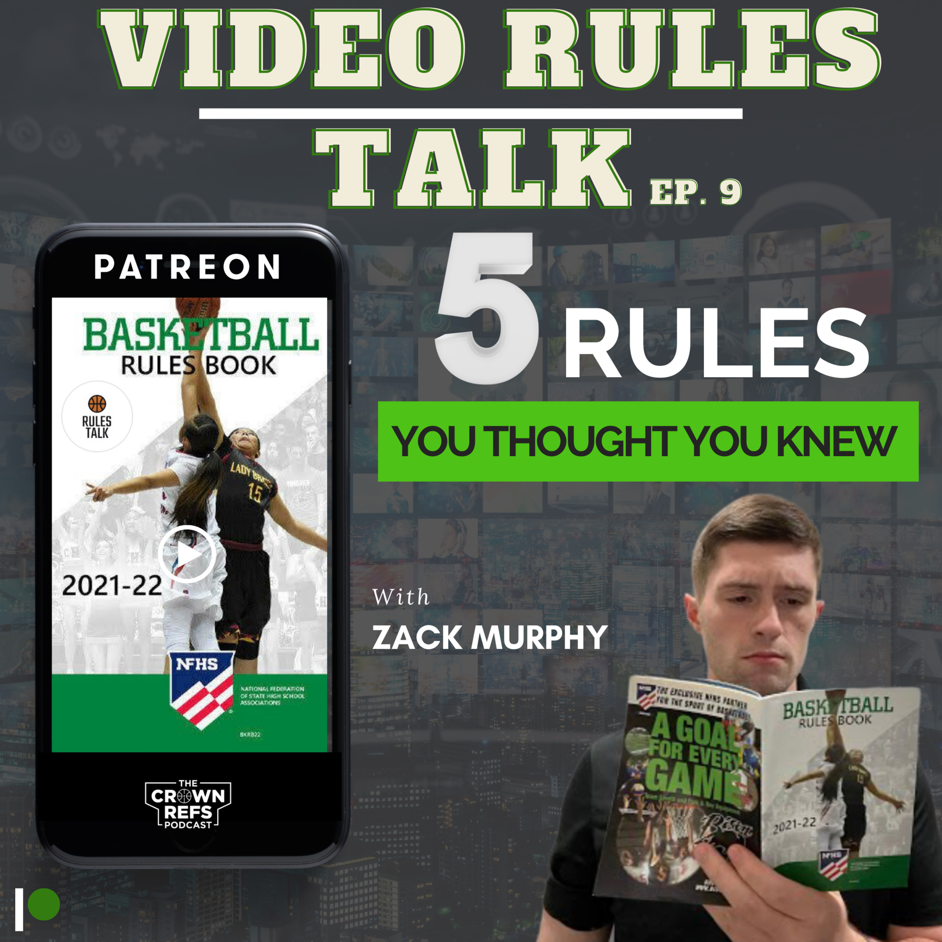 #225 Video Rules Talk Ep. 9 | 5 Rules You Thought You Knew | with Zack Murphy episode artwork