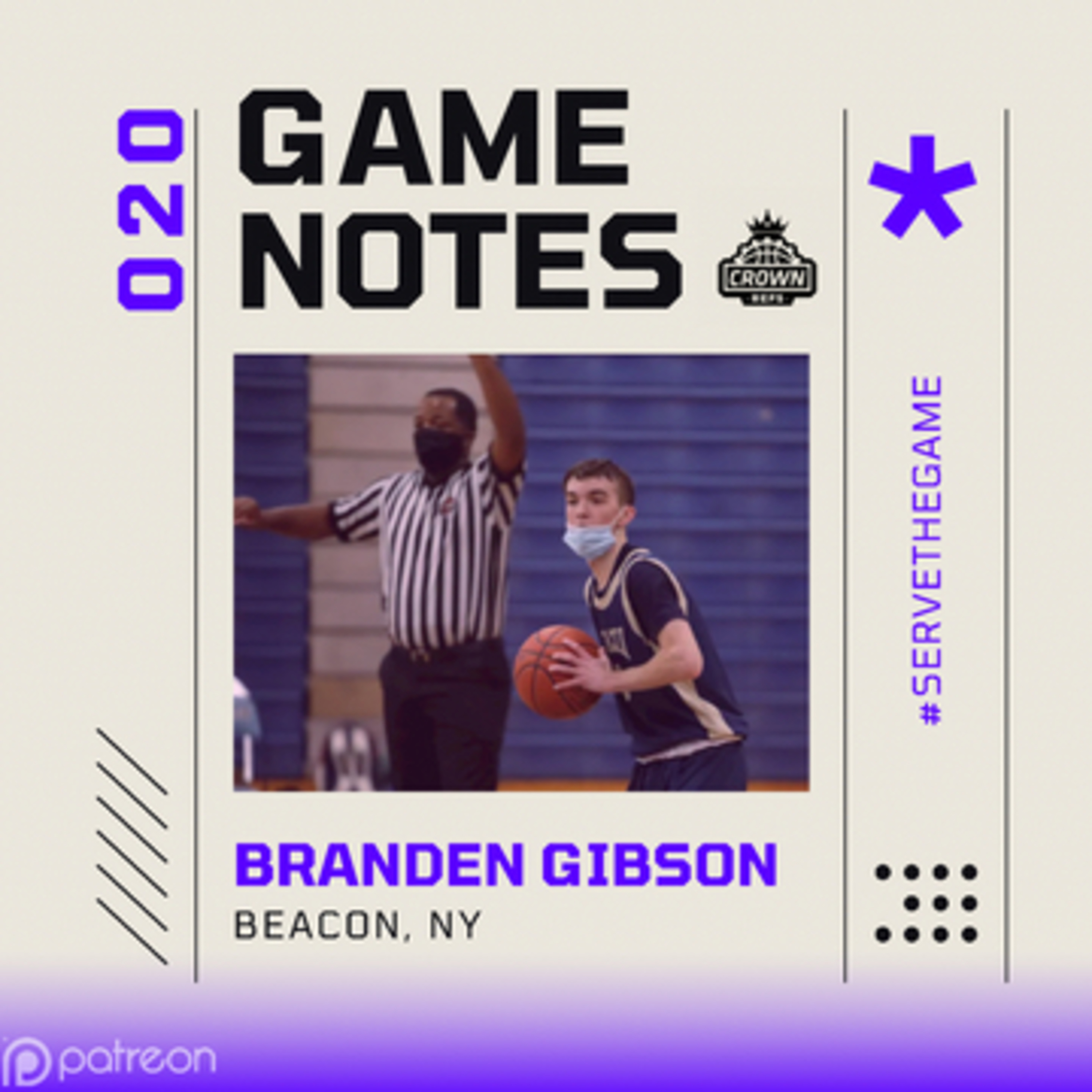 #282 Game Notes w/Branden Gibson | 6-year Official | Beacon, NY episode artwork