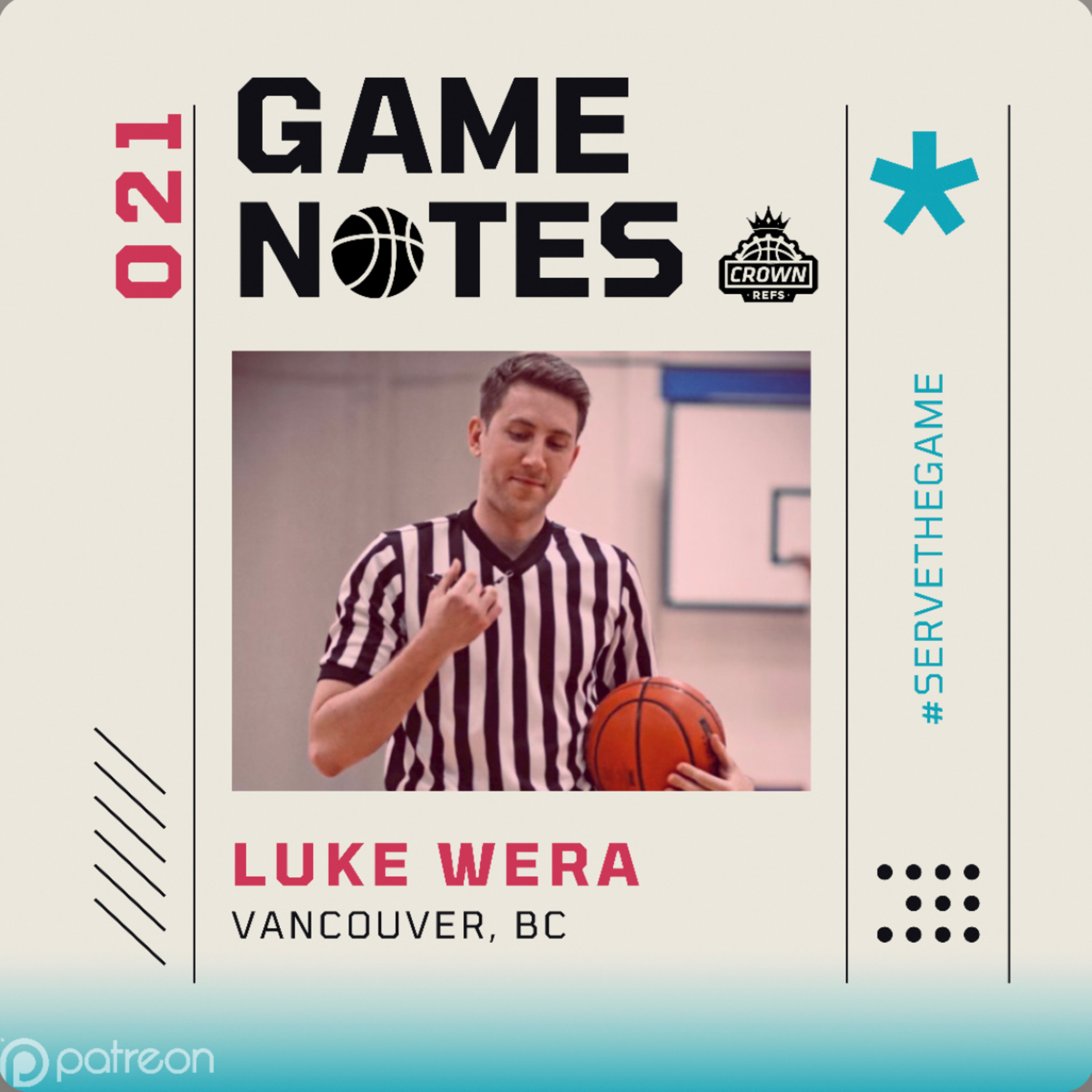 #283 Game Notes w/Luke Wera | Vancouver, BC | Join out Patreon Community episode artwork