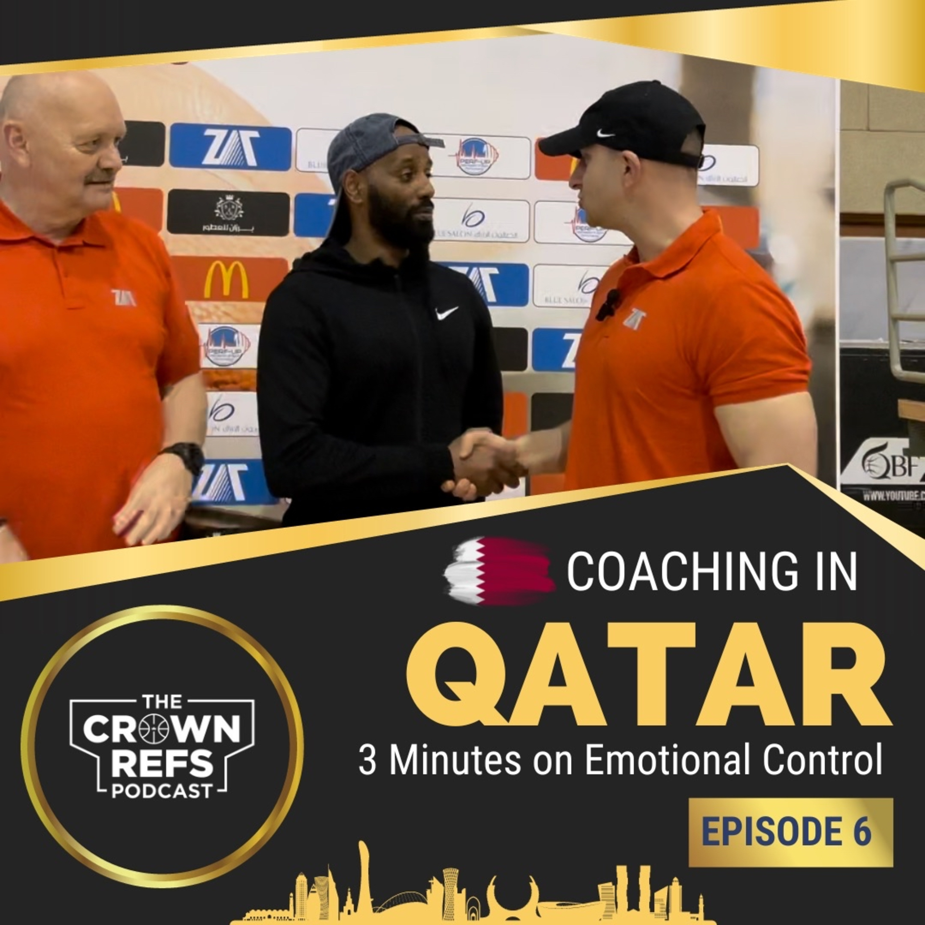 #352 Coaching in Qatar | Episode 6 | 3 mins on Emotional Control episode artwork