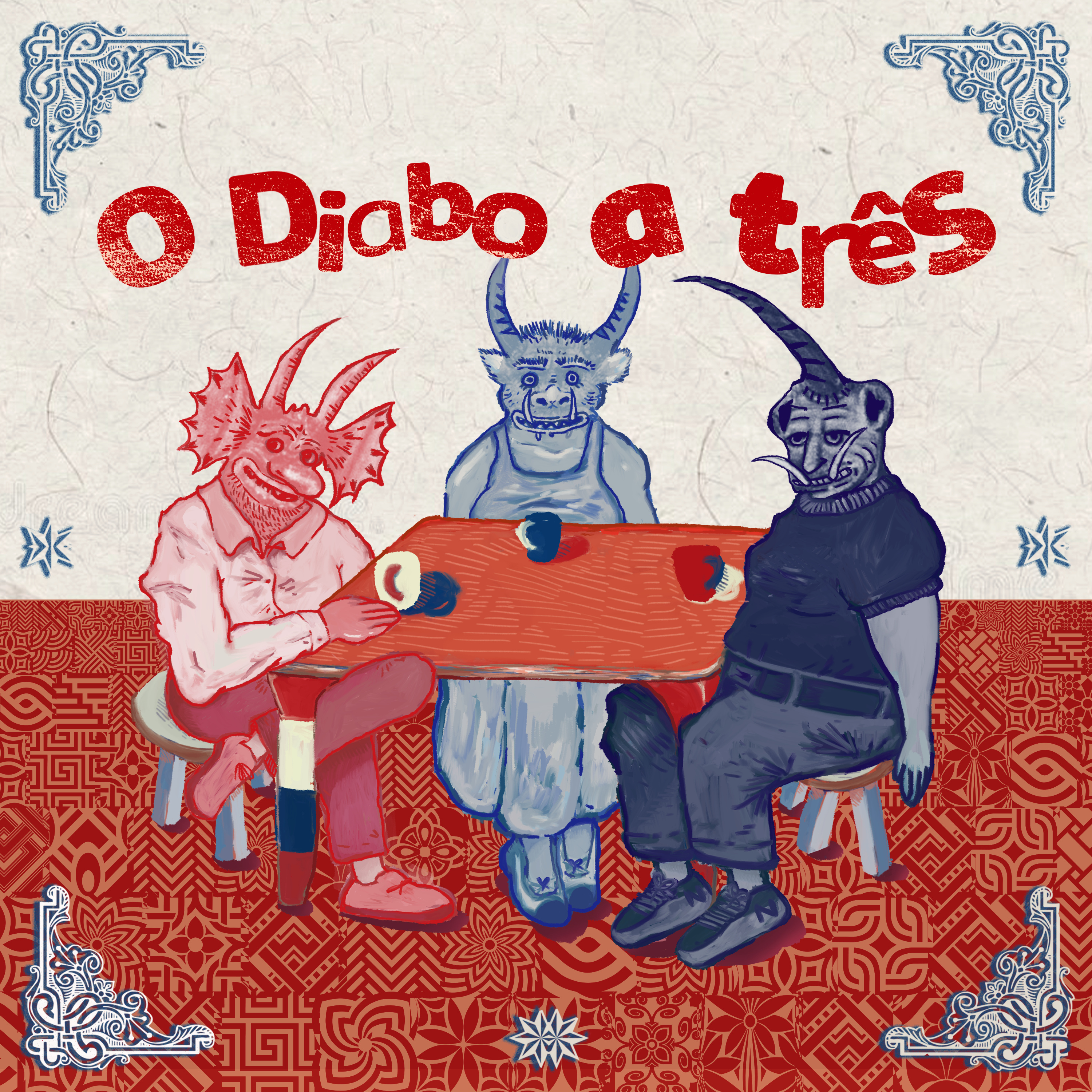 O Diabo a Três