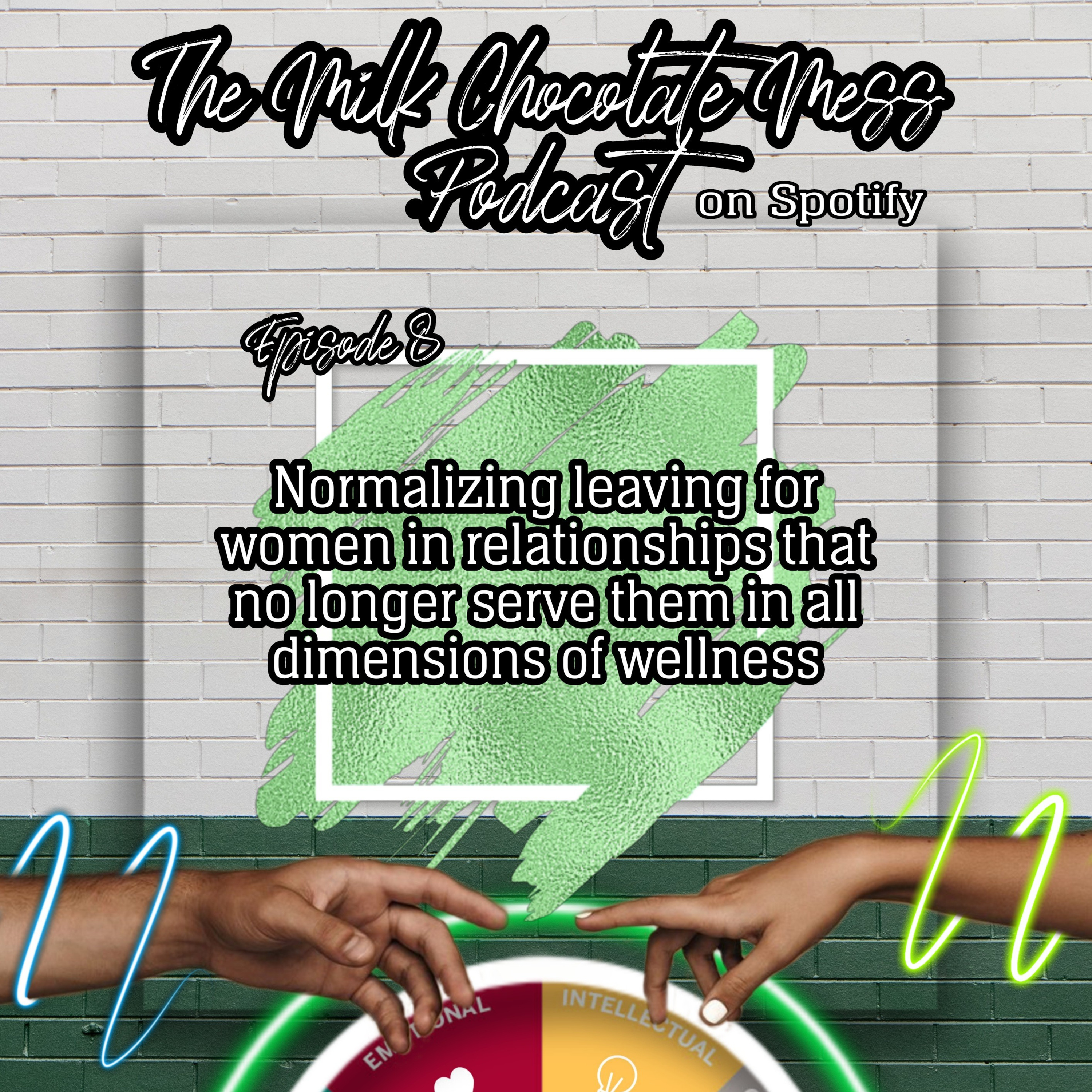 Episode 8 normalizing leaving relationships that do not serve you in the all dimensions of wellness. episode artwork
