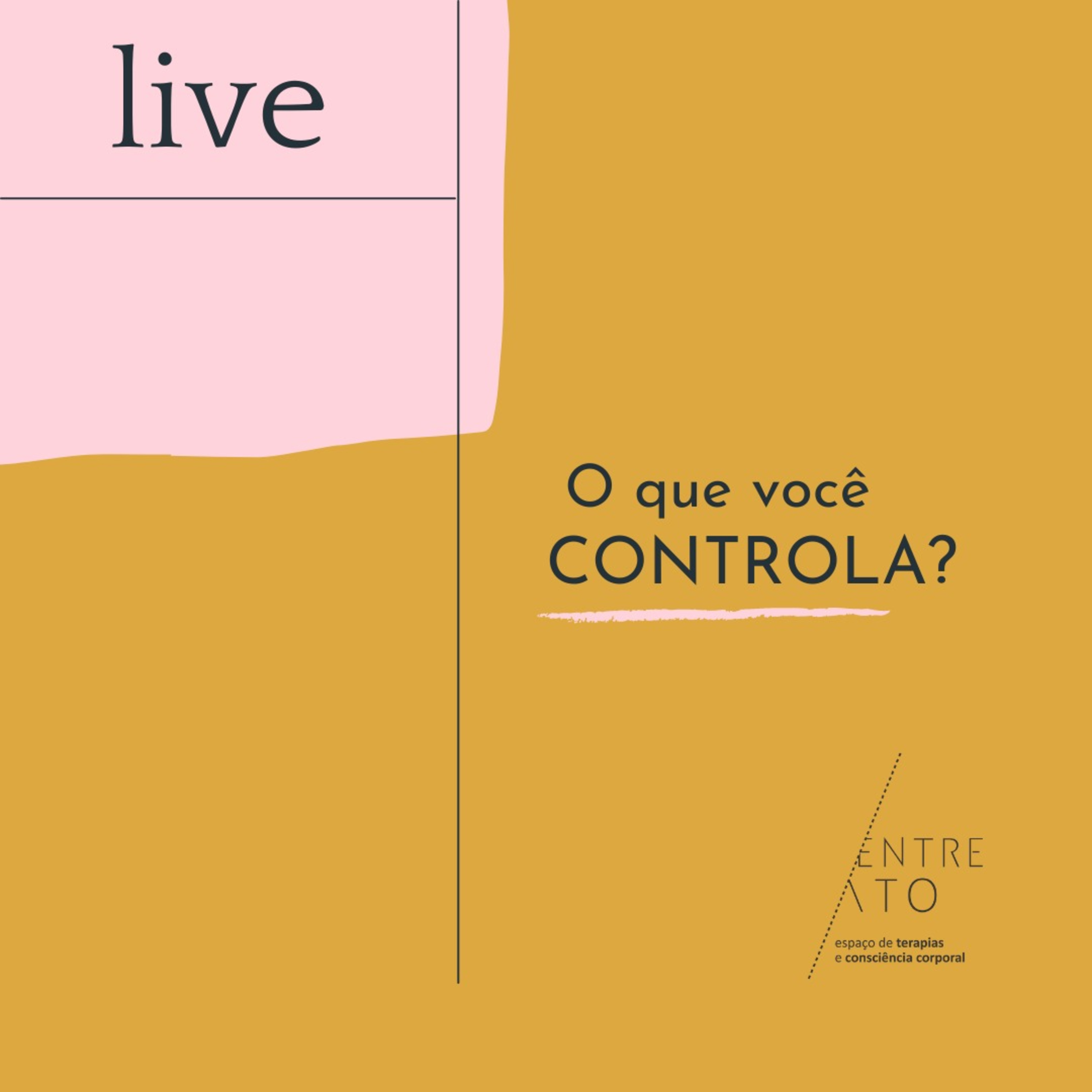 Podcast da Live - O que podemos controlar? episode artwork