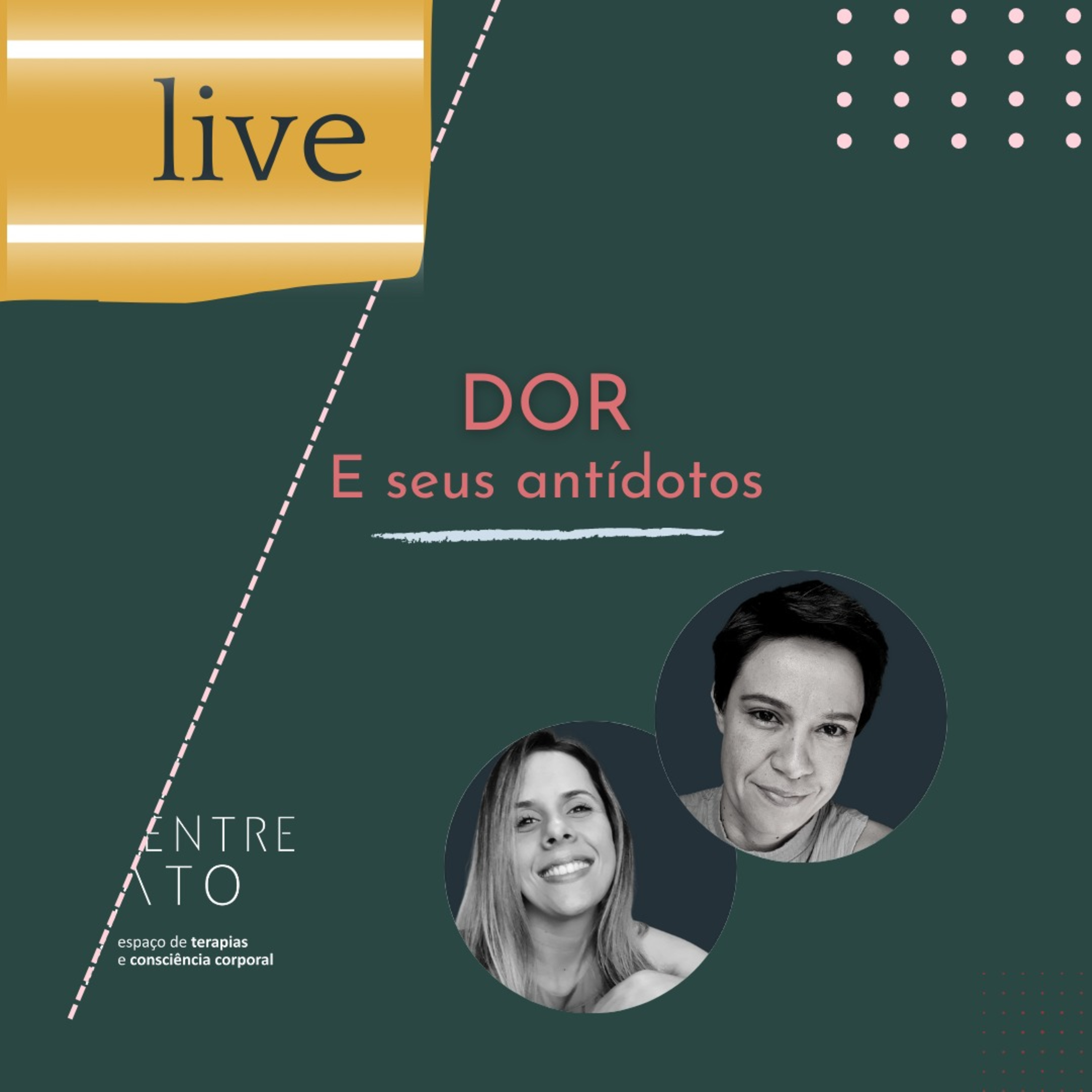 Podcast da Live - DOR e seus antídotos. episode artwork