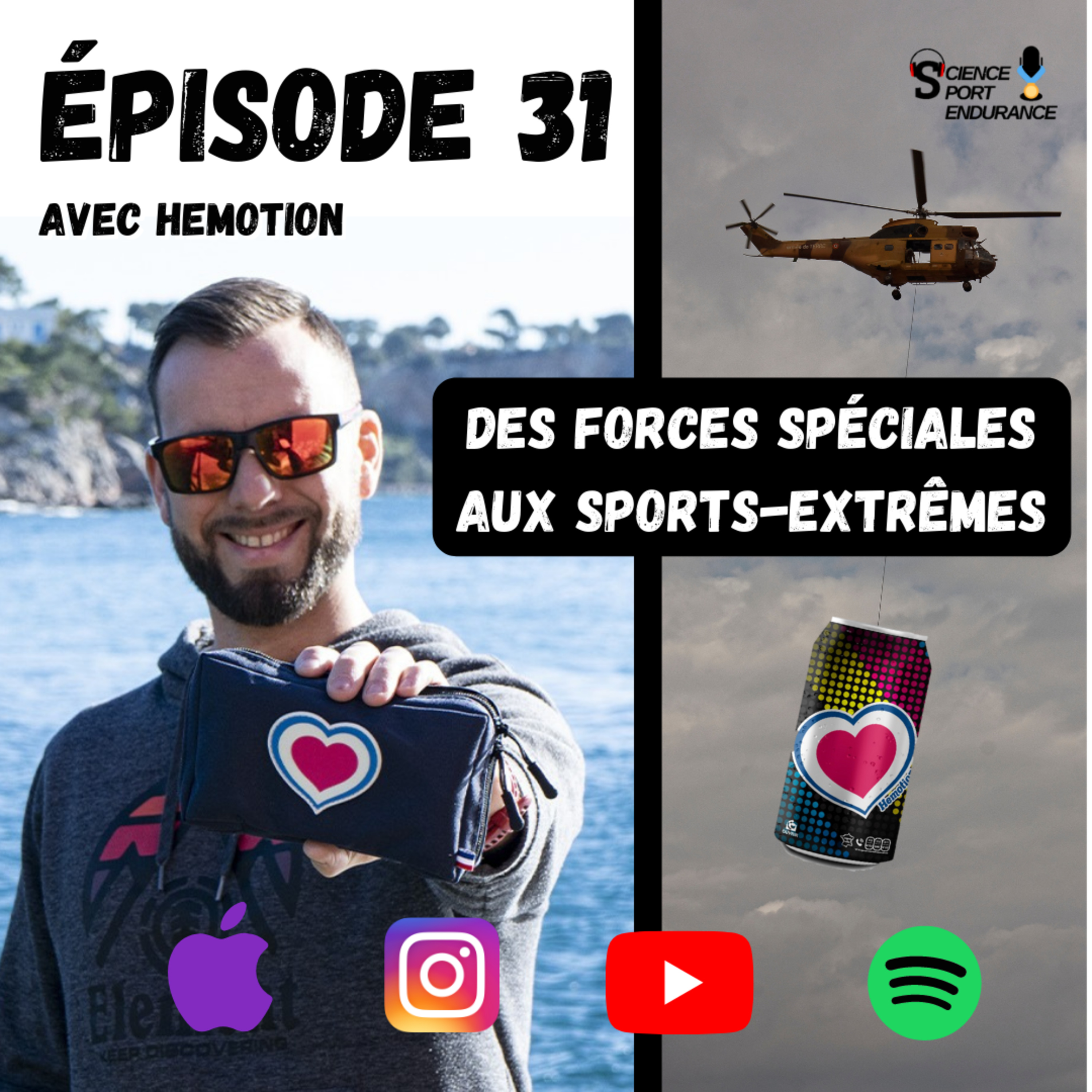 Episode 31 : Des forces spéciales aux sports-extrêmes avec Hemotion