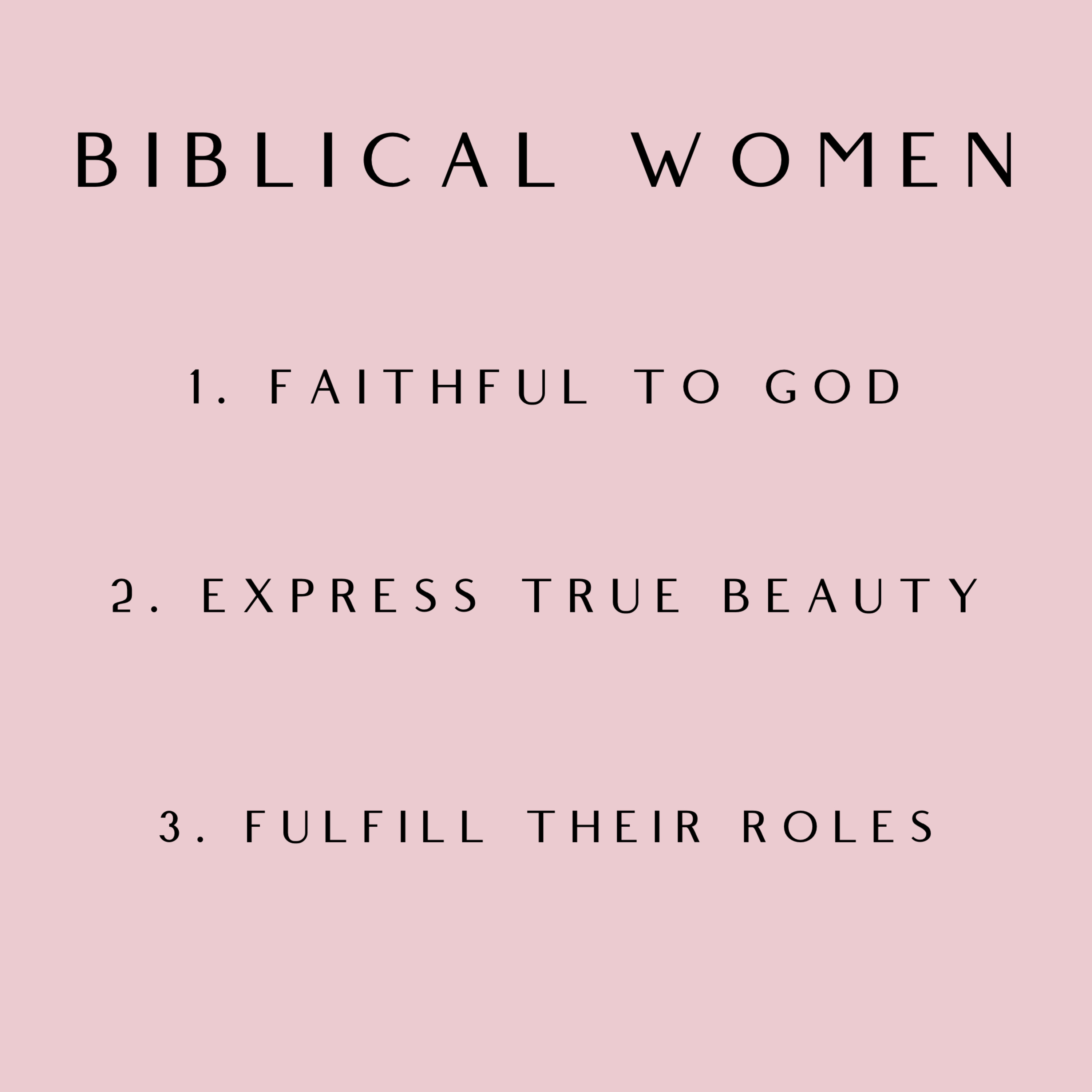 15: Biblical Women