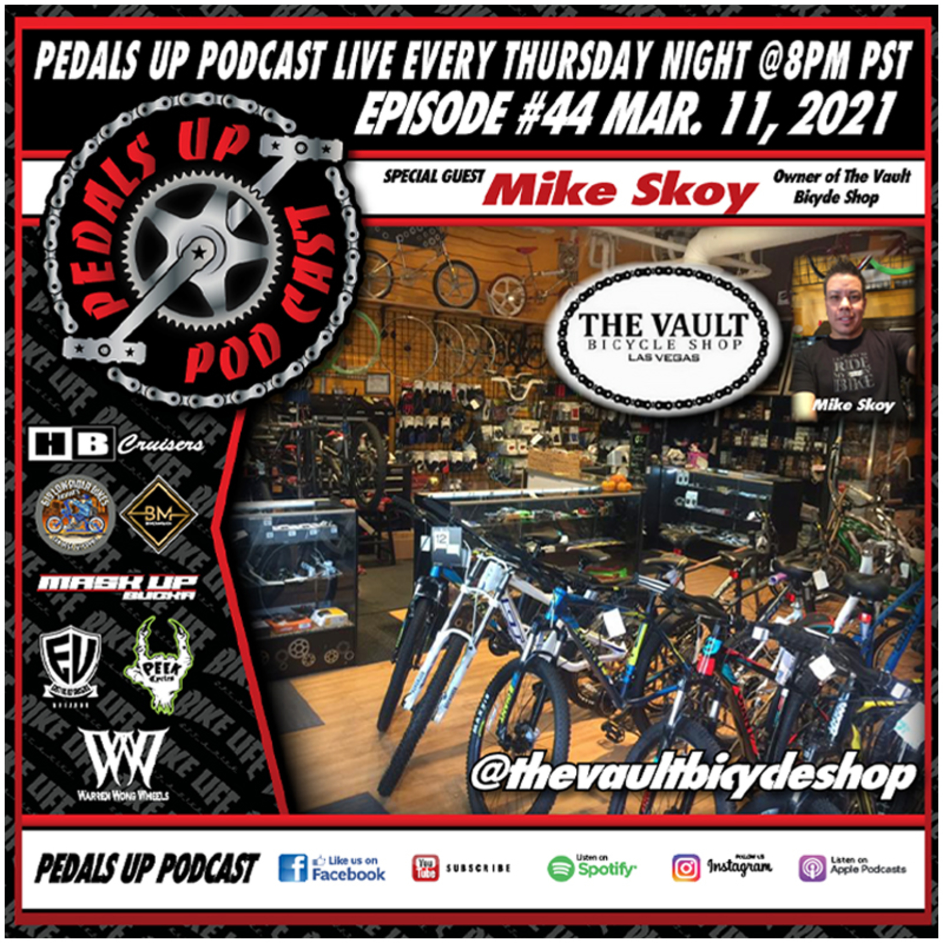 Pedals Up Podcast