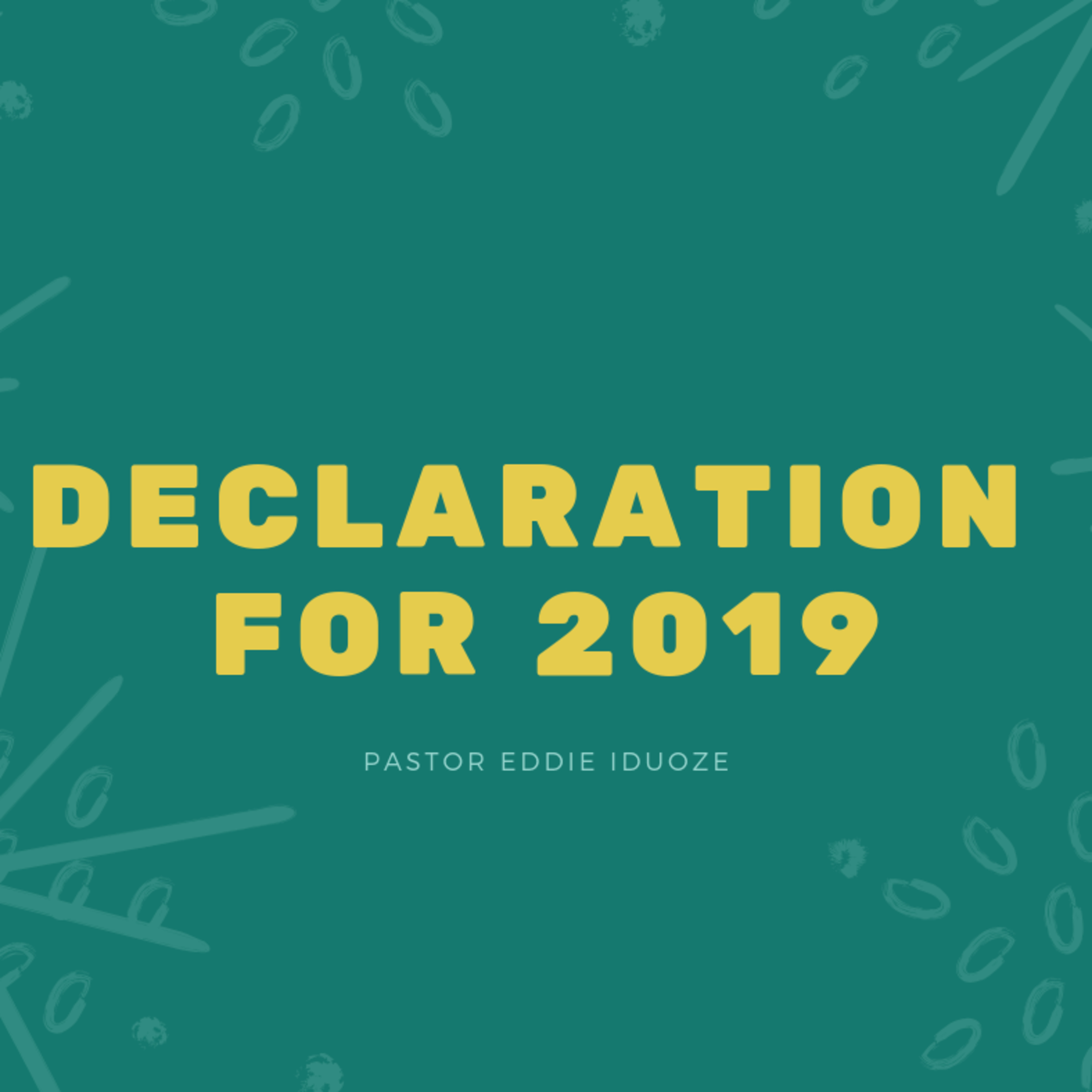Declaration for 2019 episode artwork